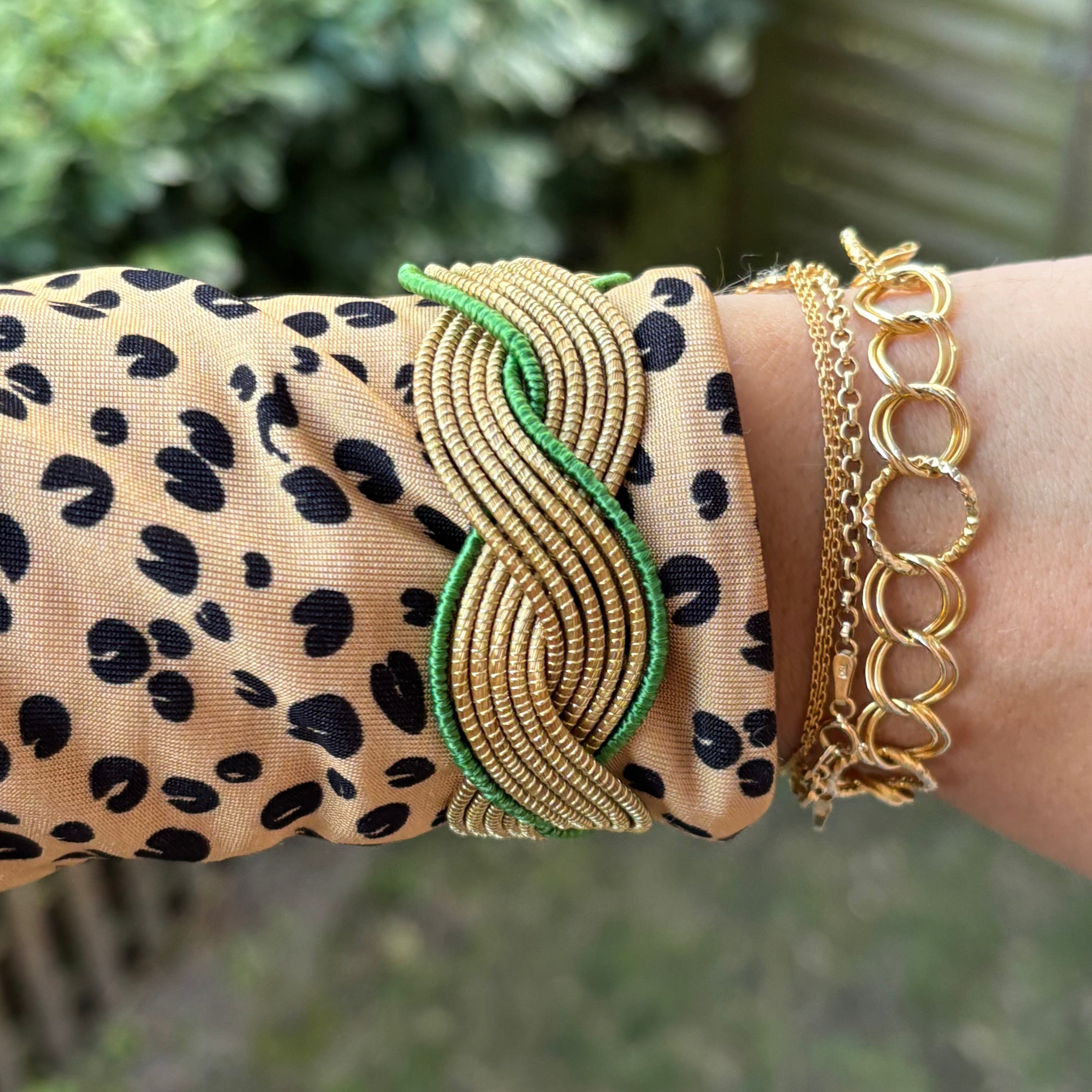 Armreif Selma – Handgemachtes Unikat aus Capim Dourado | Online kaufen bei Capido Shop