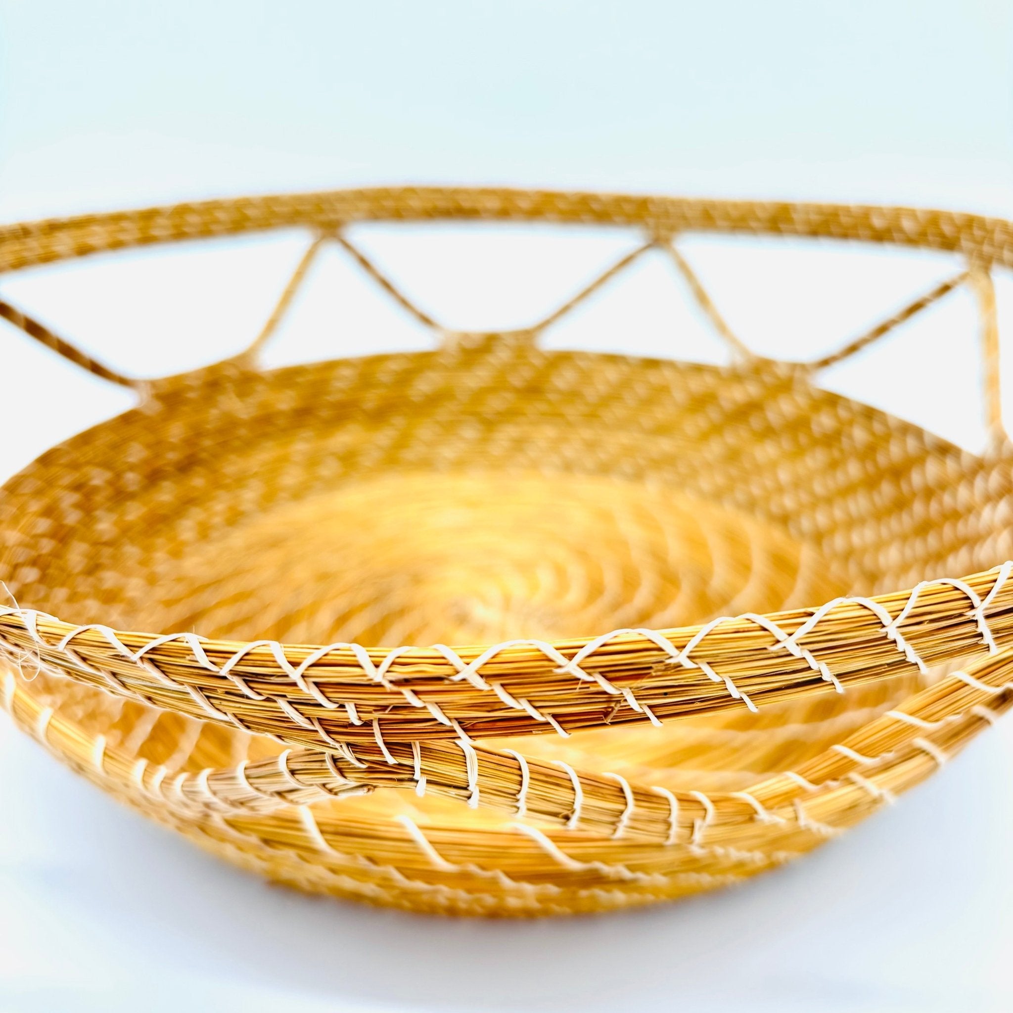 Obstschale Valinhos – Handgemachtes Unikat aus Capim Dourado | Online kaufen bei Capido Shop