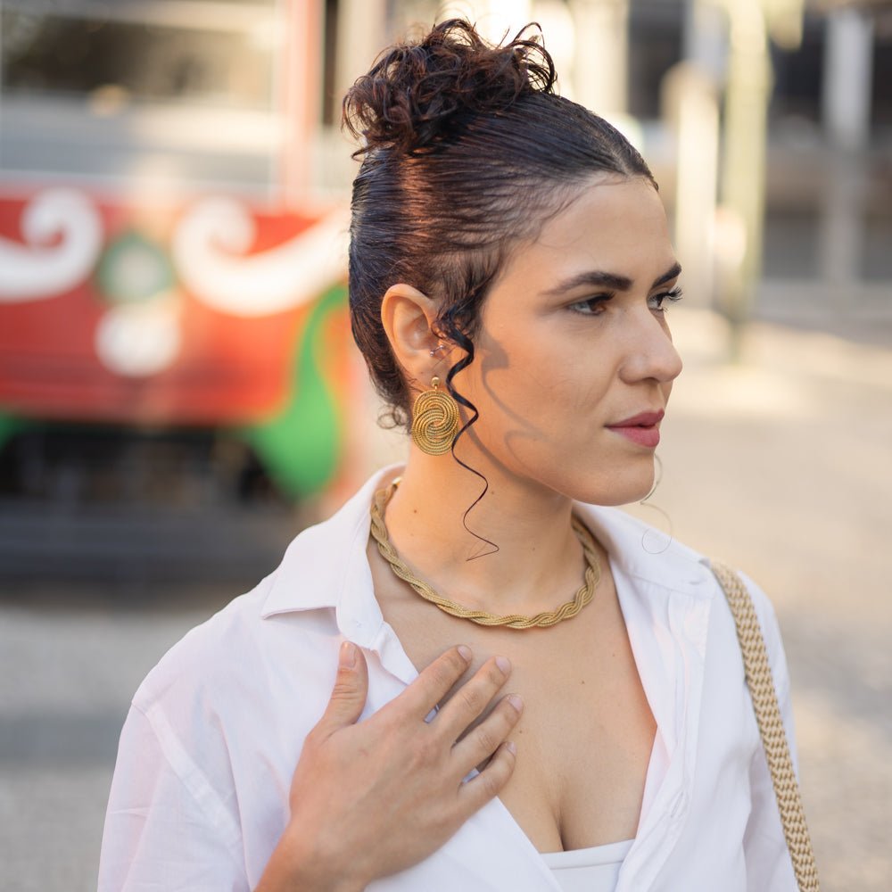 Kette Capim – Handgemachtes Unikat aus Capim Dourado | Online kaufen bei Capido Shop
