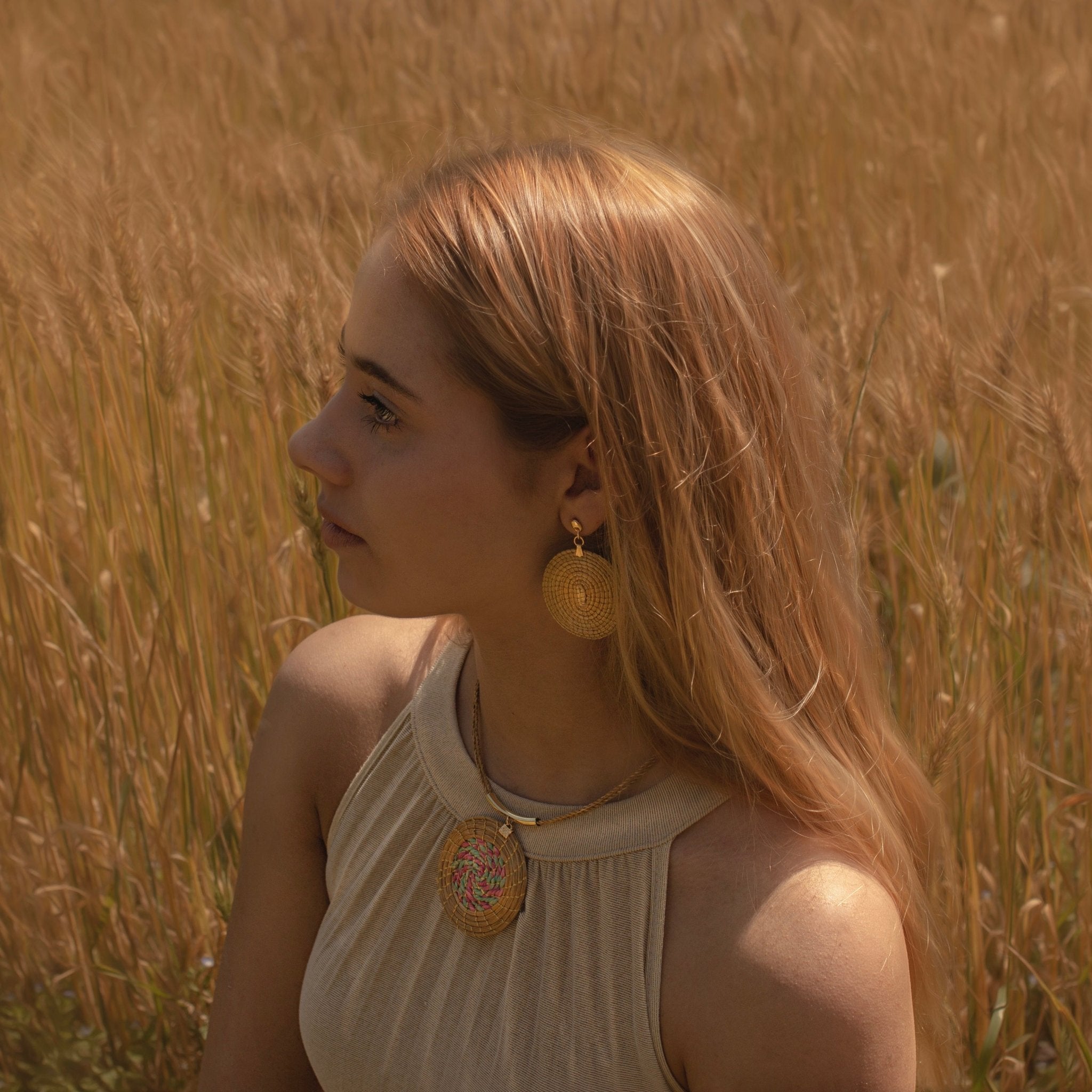 Kette Olinda – Handgemachtes Unikat aus Capim Dourado | Online kaufen bei Capido Shop