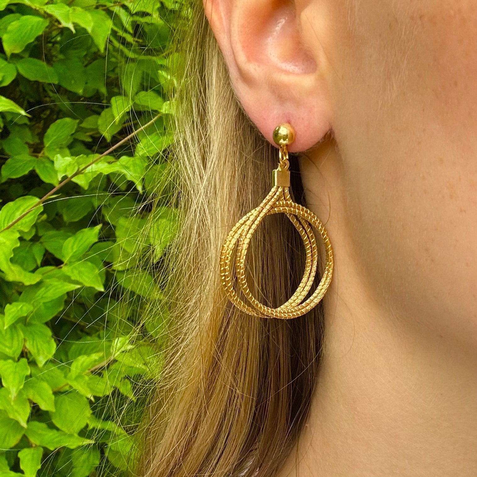 Ohrringe Sol – Handgemachtes Unikat aus Capim Dourado | Online kaufen bei Capido Shop