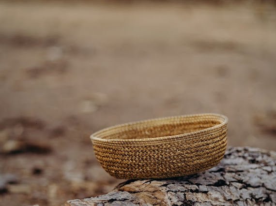 Obstschale Florescer – Handgemachtes Unikat aus Capim Dourado | Online kaufen bei Capido Shop