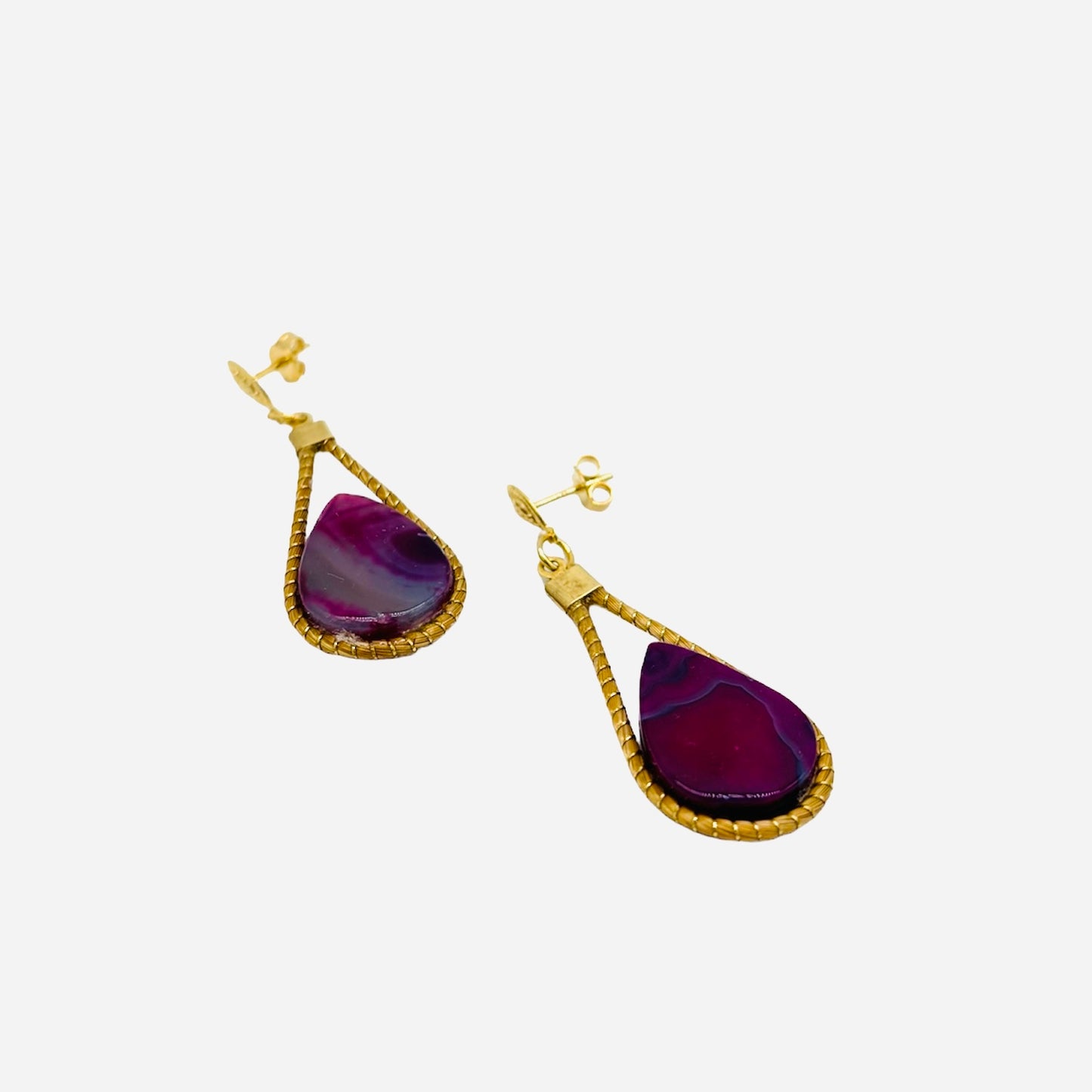 Ohrringe Araxá – Handgemachtes Unikat aus Capim Dourado | Online kaufen bei Capido Shop