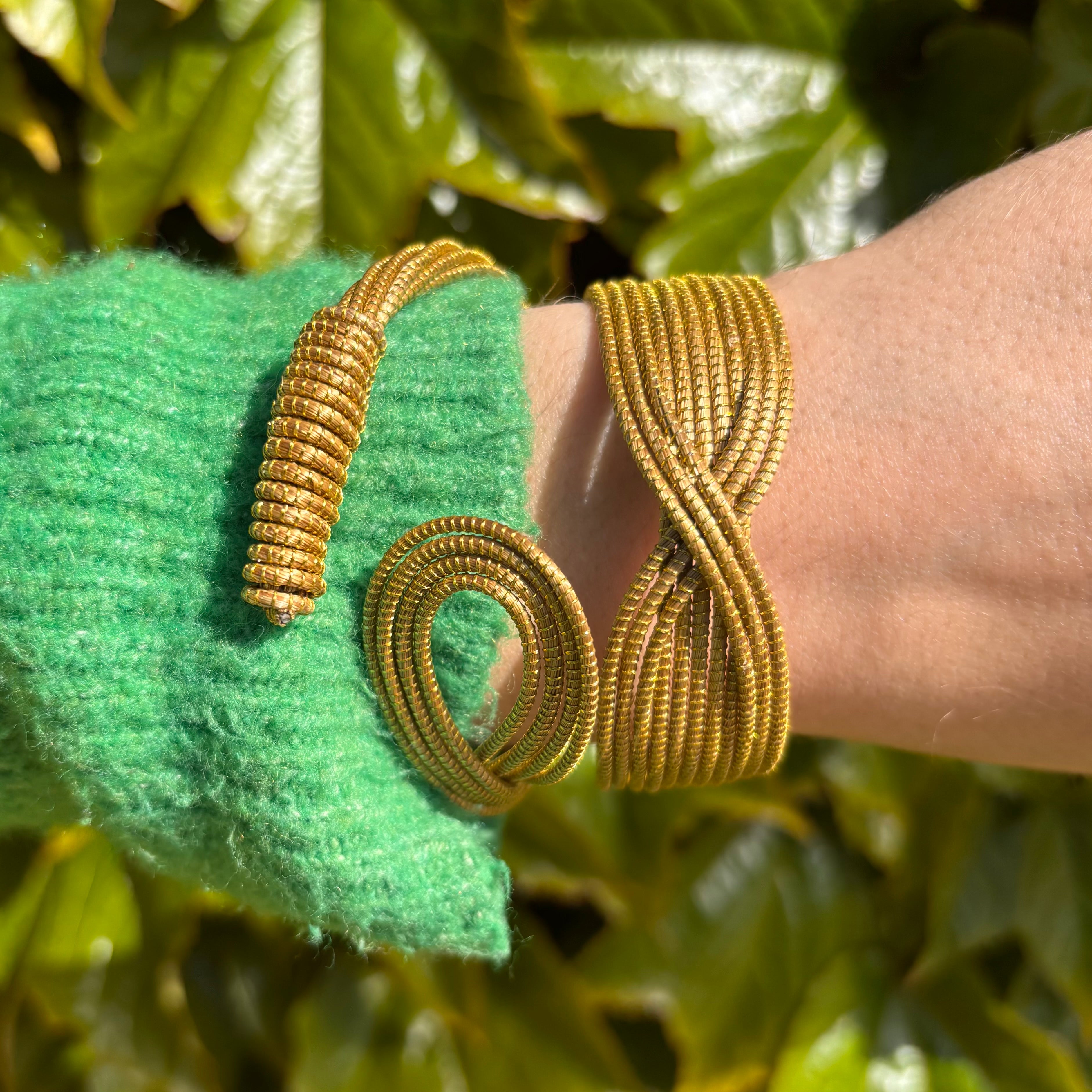 Armreif Jade – Handgemachtes Unikat aus Capim Dourado | Online kaufen bei Capido Shop