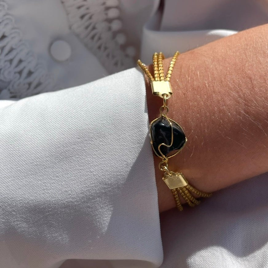 Armband Itaboraí – Handgemachtes Unikat aus Capim Dourado | Online kaufen bei Capido Shop