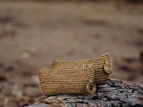 Kulturtasche Jardim – Handgemachtes Unikat aus Capim Dourado | Online kaufen bei Capido Shop