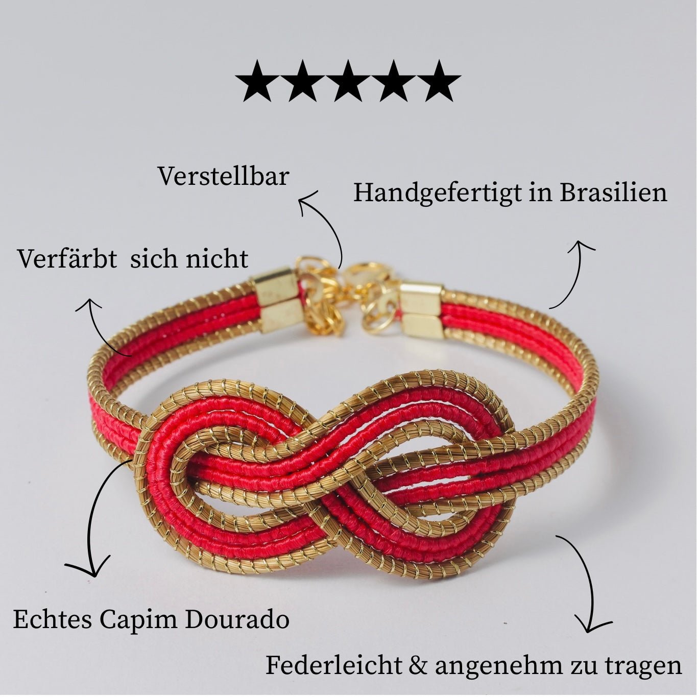 Armreif Murici – Handgemachtes Unikat aus Capim Dourado | Online kaufen bei Capido Shop