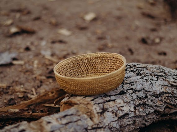Obstschale Florescer – Handgemachtes Unikat aus Capim Dourado | Online kaufen bei Capido Shop