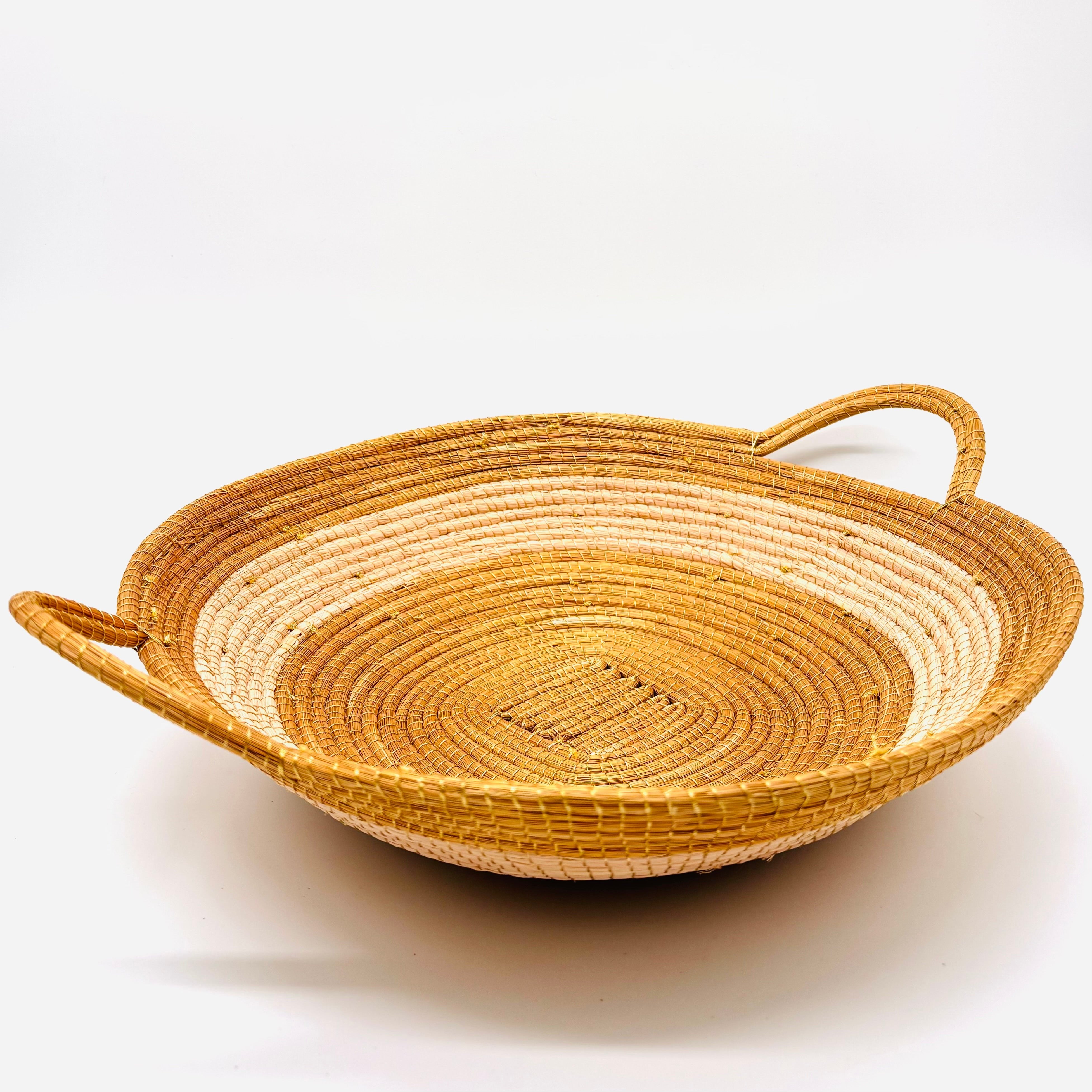 Obstschale Jardim – Handgemachtes Unikat aus Capim Dourado | Online kaufen bei Capido Shop