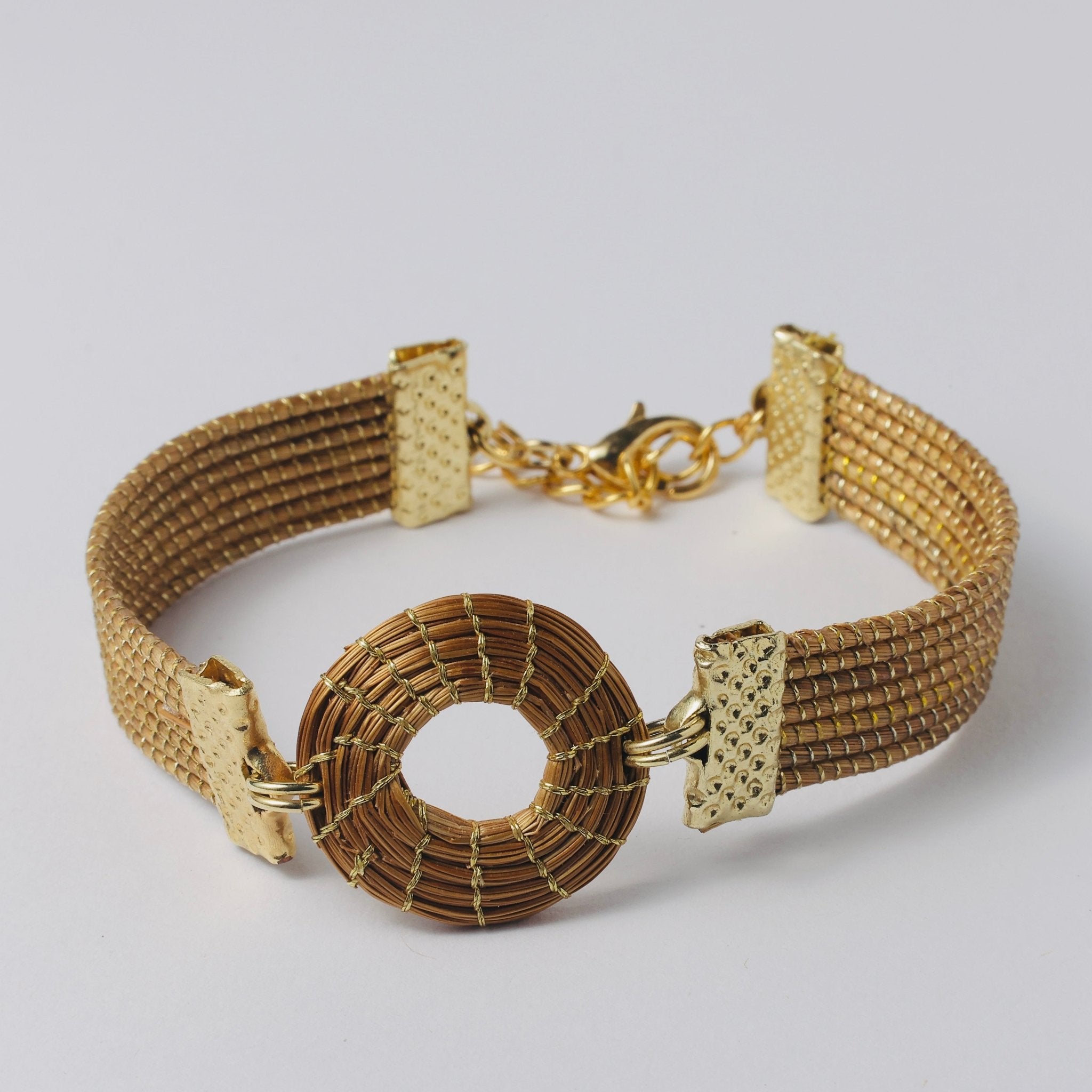 Armreif Tulipa – Handgemachtes Unikat aus Capim Dourado | Online kaufen bei Capido Shop