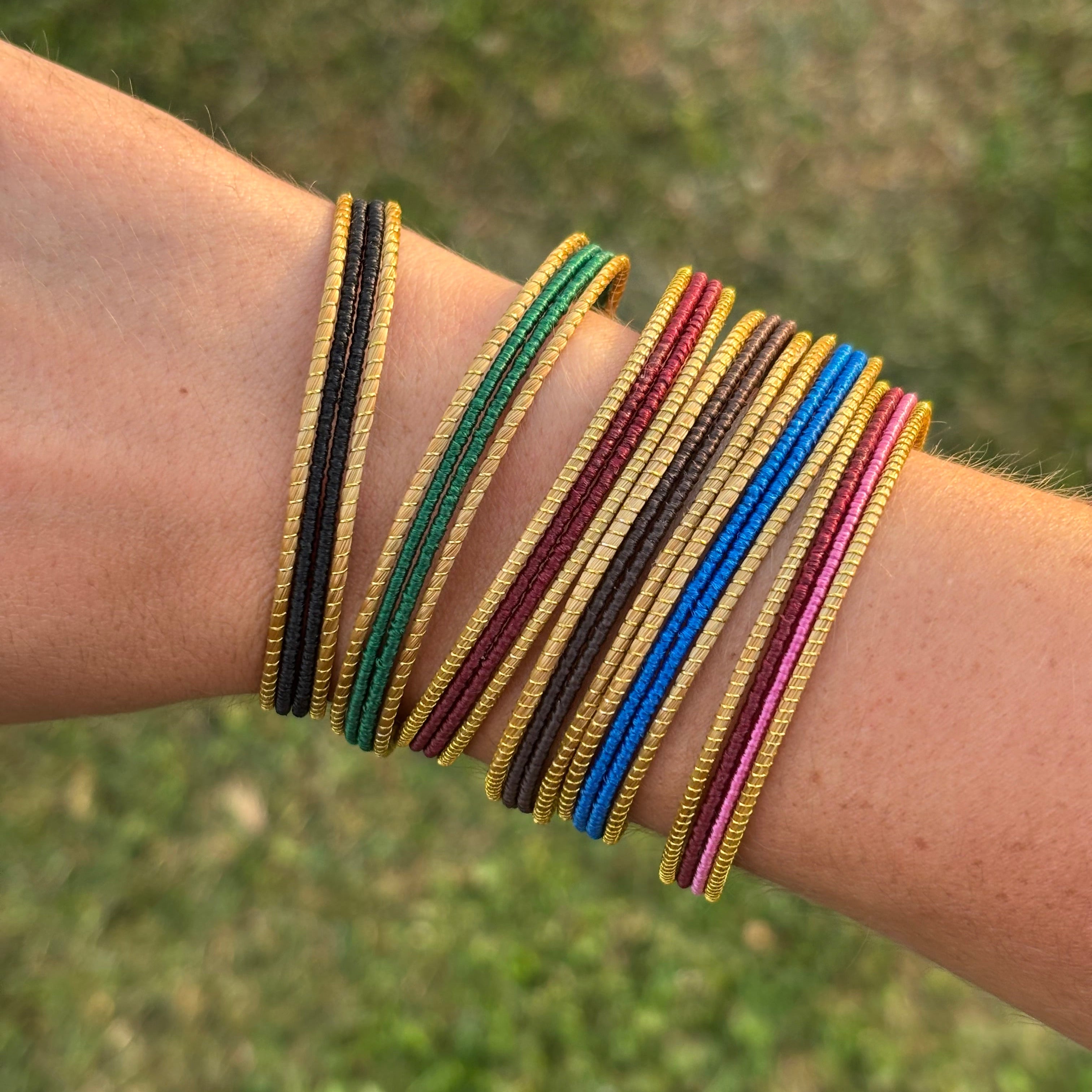 Armreif Samambaia – Handgemachtes Unikat aus Capim Dourado | Online kaufen bei Capido Shop