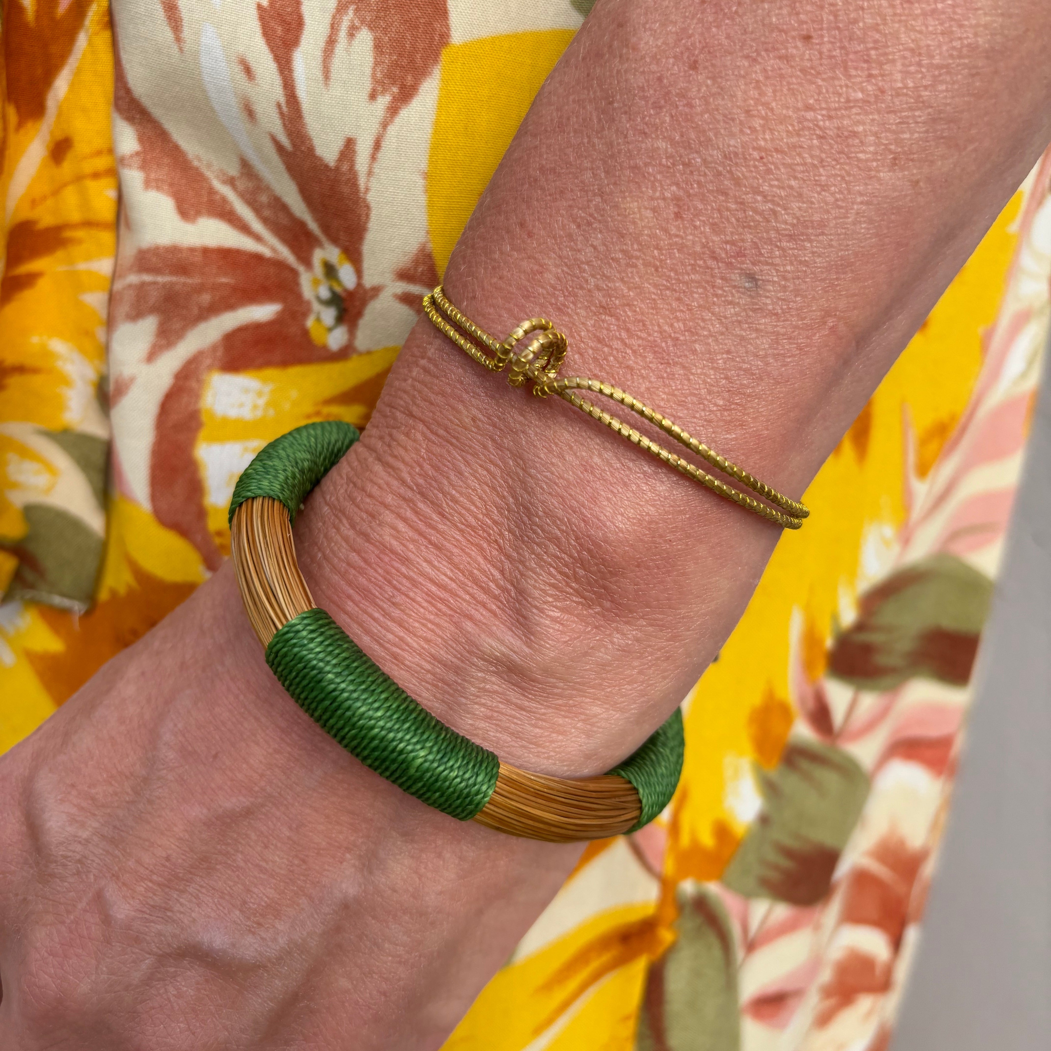 Armreif Uniao – Handgemachtes Unikat aus Capim Dourado | Online kaufen bei Capido Shop
