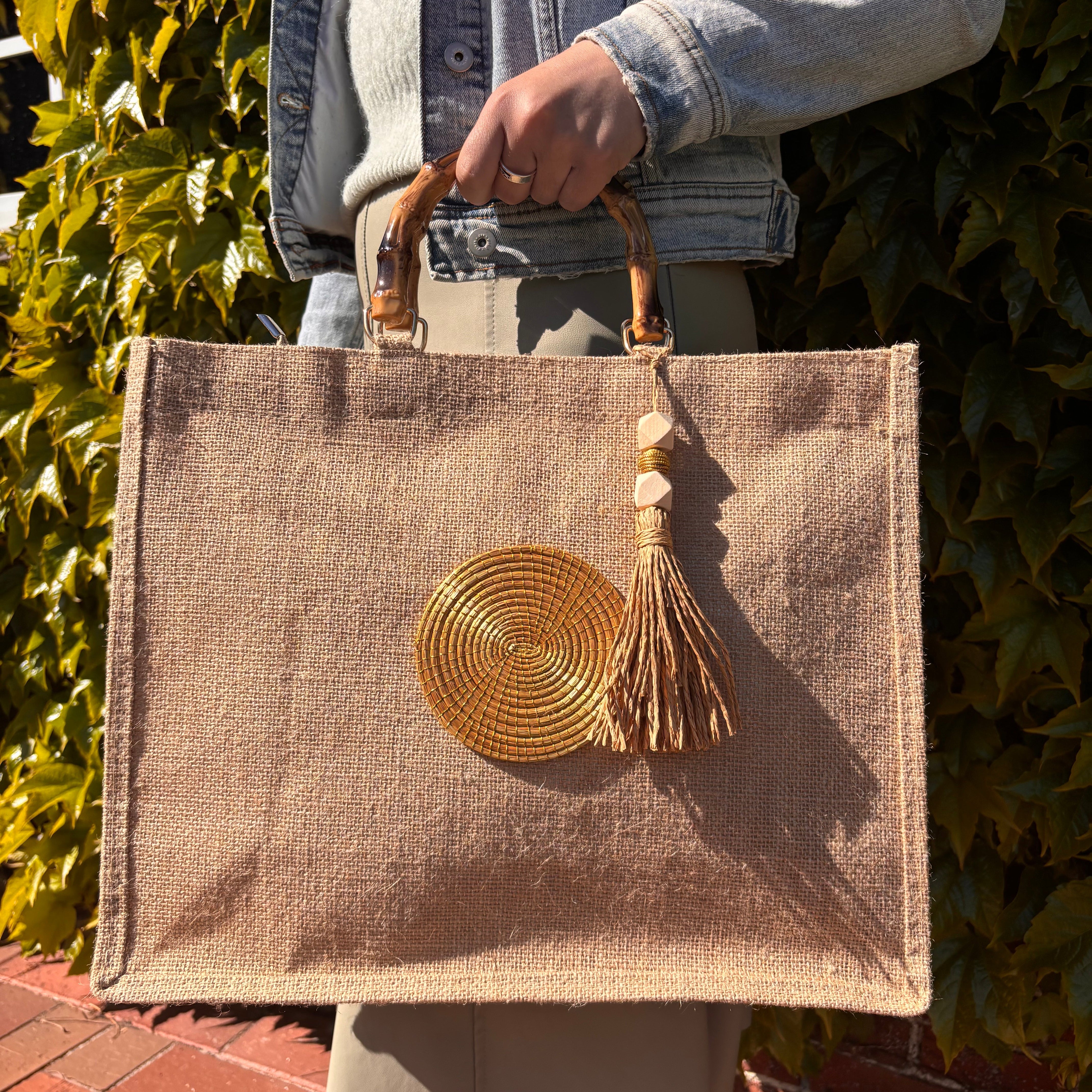 Tasche Praia – Handgemachtes Unikat aus Capim Dourado | Online kaufen bei Capido Shop