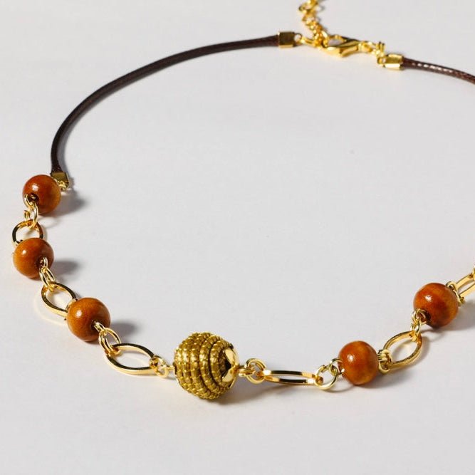 Kette Mate – Handgemachtes Unikat aus Capim Dourado | Online kaufen bei Capido Shop