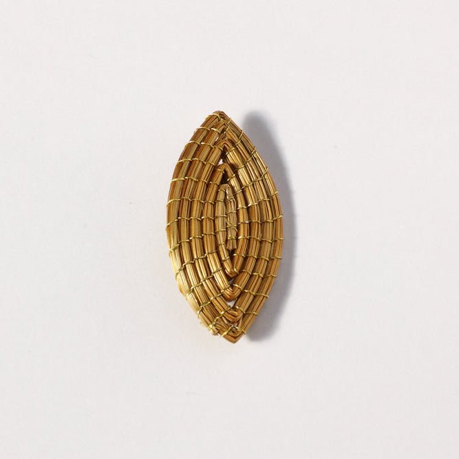 Broche Palmeira – Handgemachtes Unikat aus Capim Dourado | Online kaufen bei Capido Shop