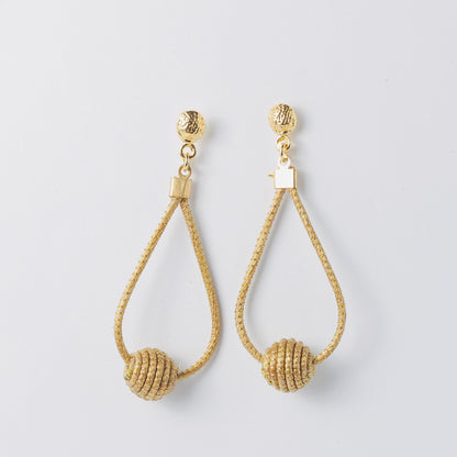 Ohrringe Jaci – Handgemachtes Unikat aus Capim Dourado | Online kaufen bei Capido Shop