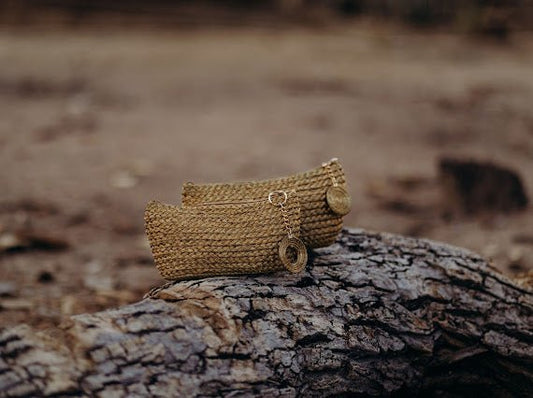 Kulturtasche Jardim – Handgemachtes Unikat aus Capim Dourado | Online kaufen bei Capido Shop