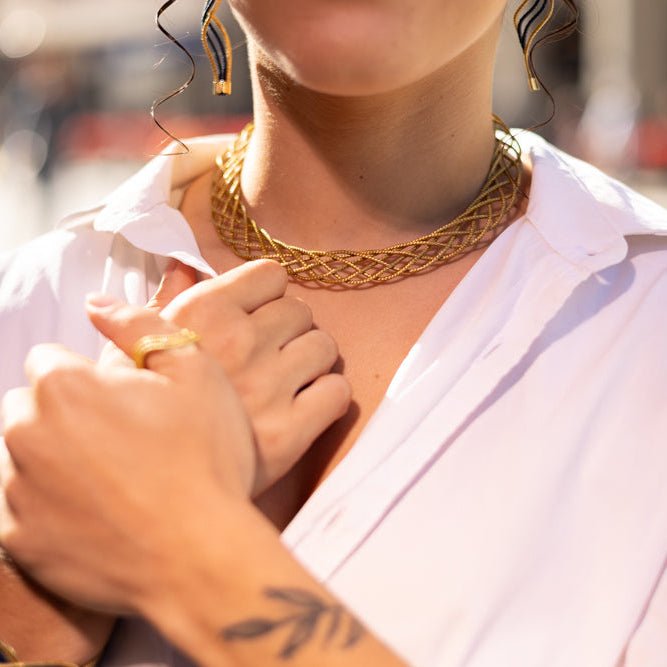 Kette Brasilia – Handgemachtes Unikat aus Capim Dourado | Online kaufen bei Capido Shop