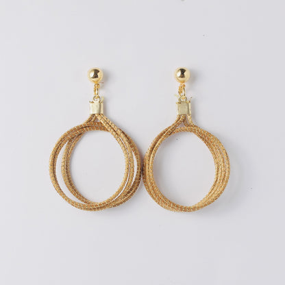 Ohrringe Sol – Handgemachtes Unikat aus Capim Dourado | Online kaufen bei Capido Shop