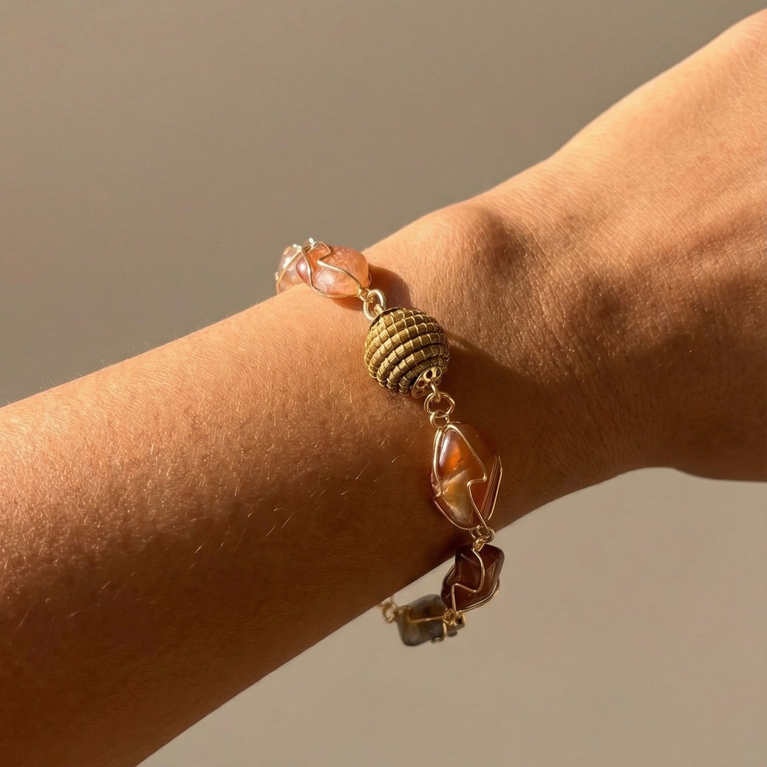 Armband Camarão – Handgemachtes Unikat aus Capim Dourado | Online kaufen bei Capido Shop