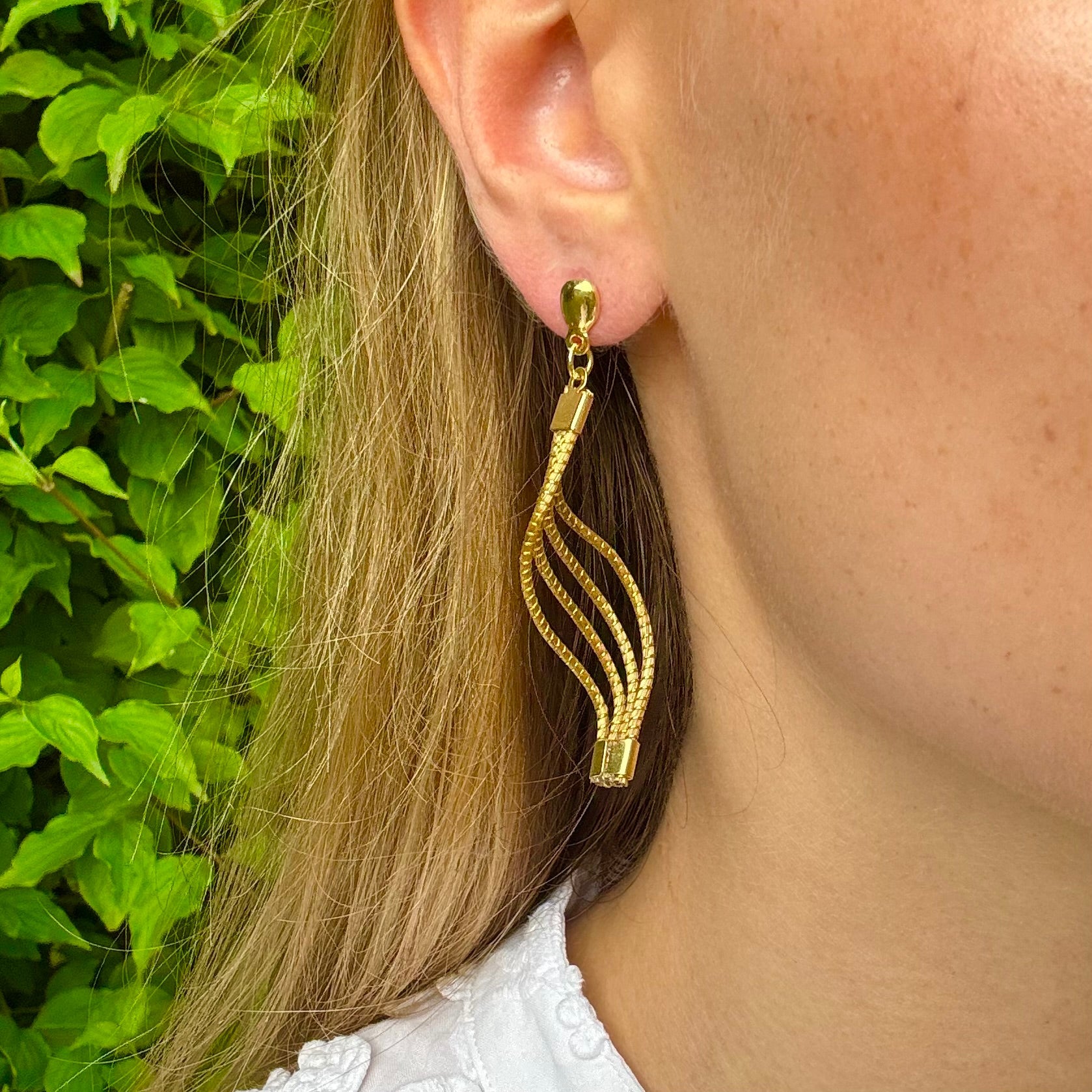 Ohrringe Maku – Handgemachtes Unikat aus Capim Dourado | Online kaufen bei Capido Shop