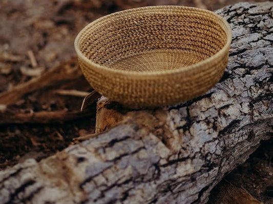 Obstschale Florescer – Handgemachtes Unikat aus Capim Dourado | Online kaufen bei Capido Shop