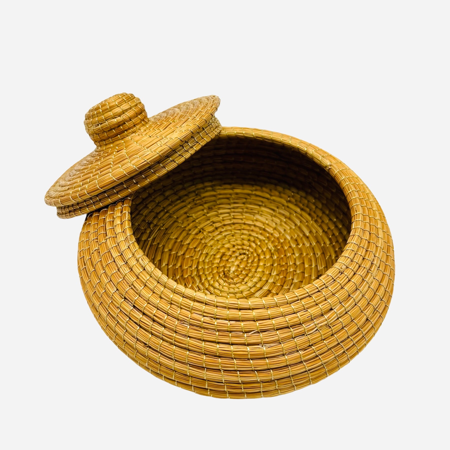 Dose Flora – Handgemachtes Unikat aus Capim Dourado | Online kaufen bei Capido Shop