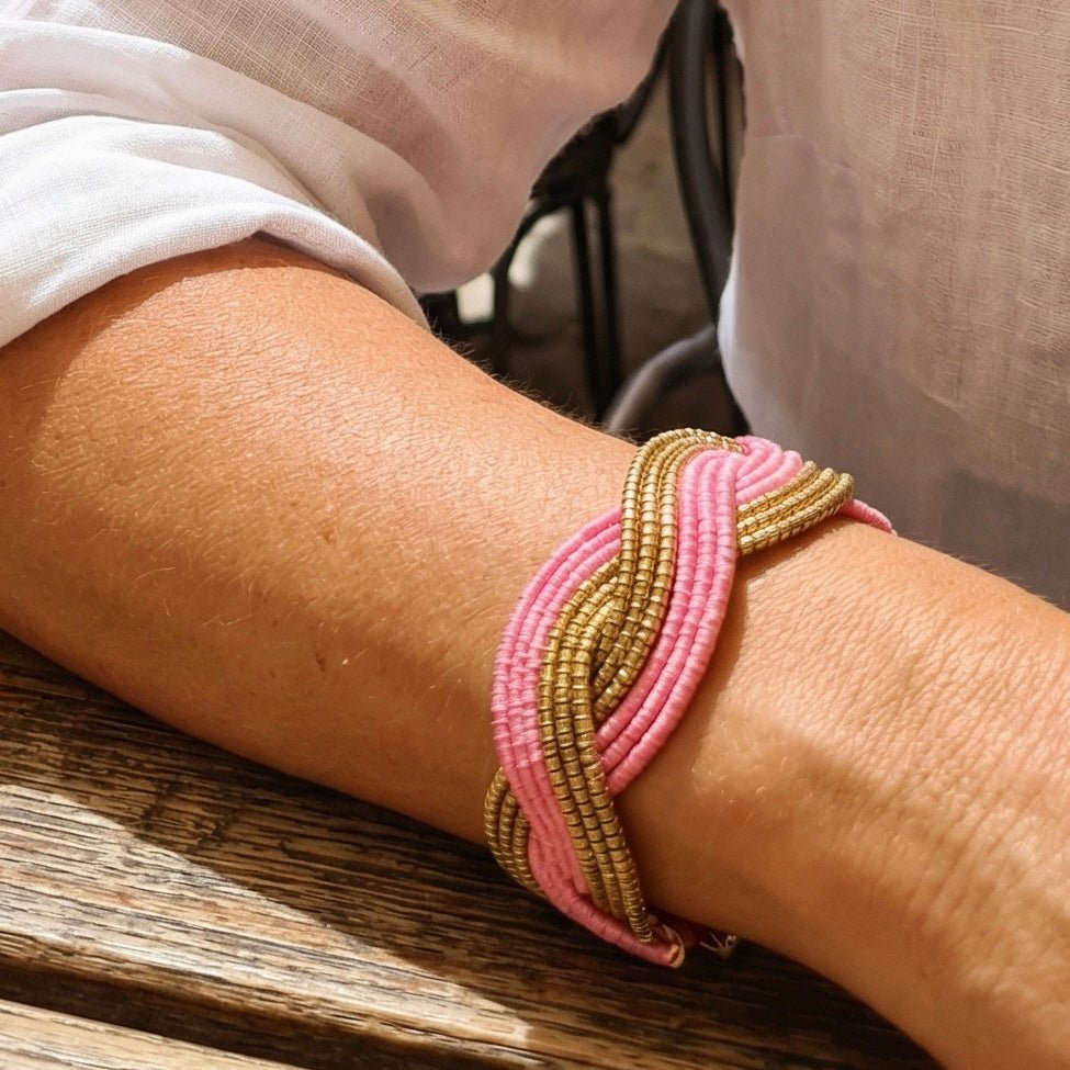 Armreif Serra – Handgemachtes Unikat aus Capim Dourado | Online kaufen bei Capido Shop