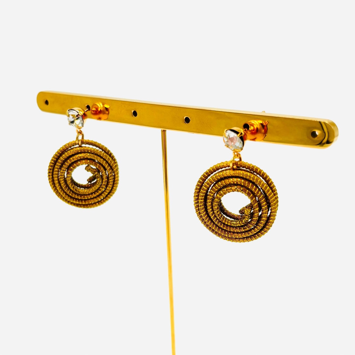 Ohrringe Taubaté – Handgemachtes Unikat aus Capim Dourado | Online kaufen bei Capido Shop