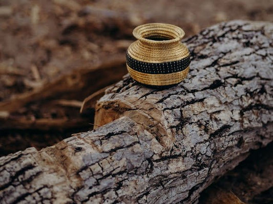 Vase Selva – Handgemachtes Unikat aus Capim Dourado | Online kaufen bei Capido Shop