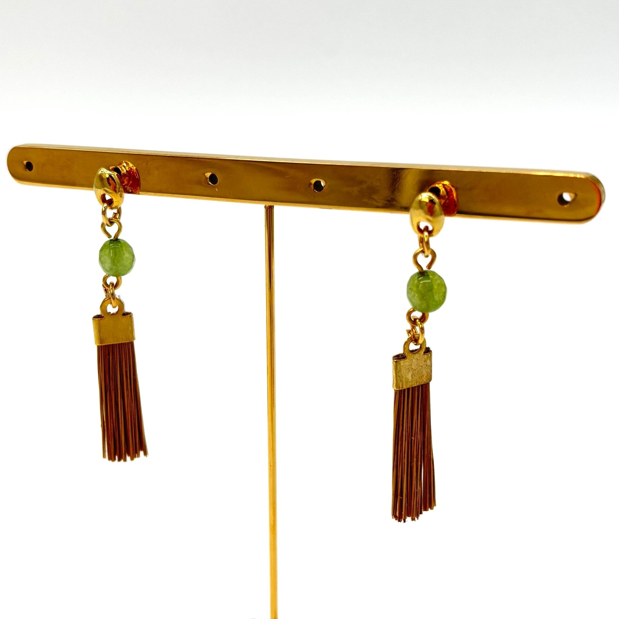 Ohrringe Campo Grande – Handgemachtes Unikat aus Capim Dourado | Online kaufen bei Capido Shop