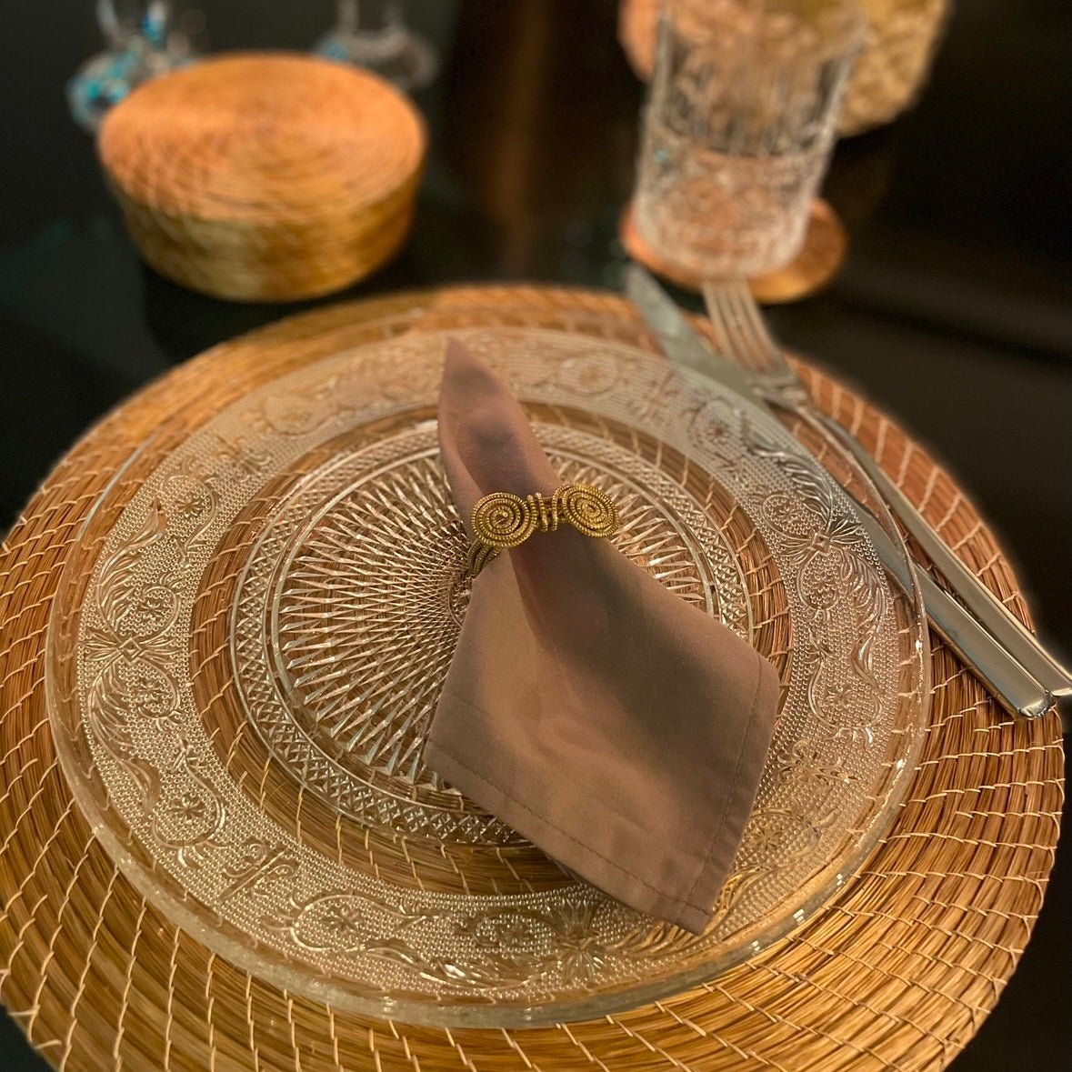 Serviettenring Pétala – Handgemachtes Unikat aus Capim Dourado | Online kaufen bei Capido Shop