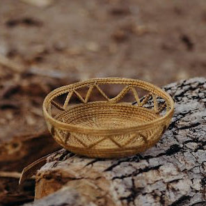 Obstschale Fauna – Handgemachtes Unikat aus Capim Dourado | Online kaufen bei Capido Shop