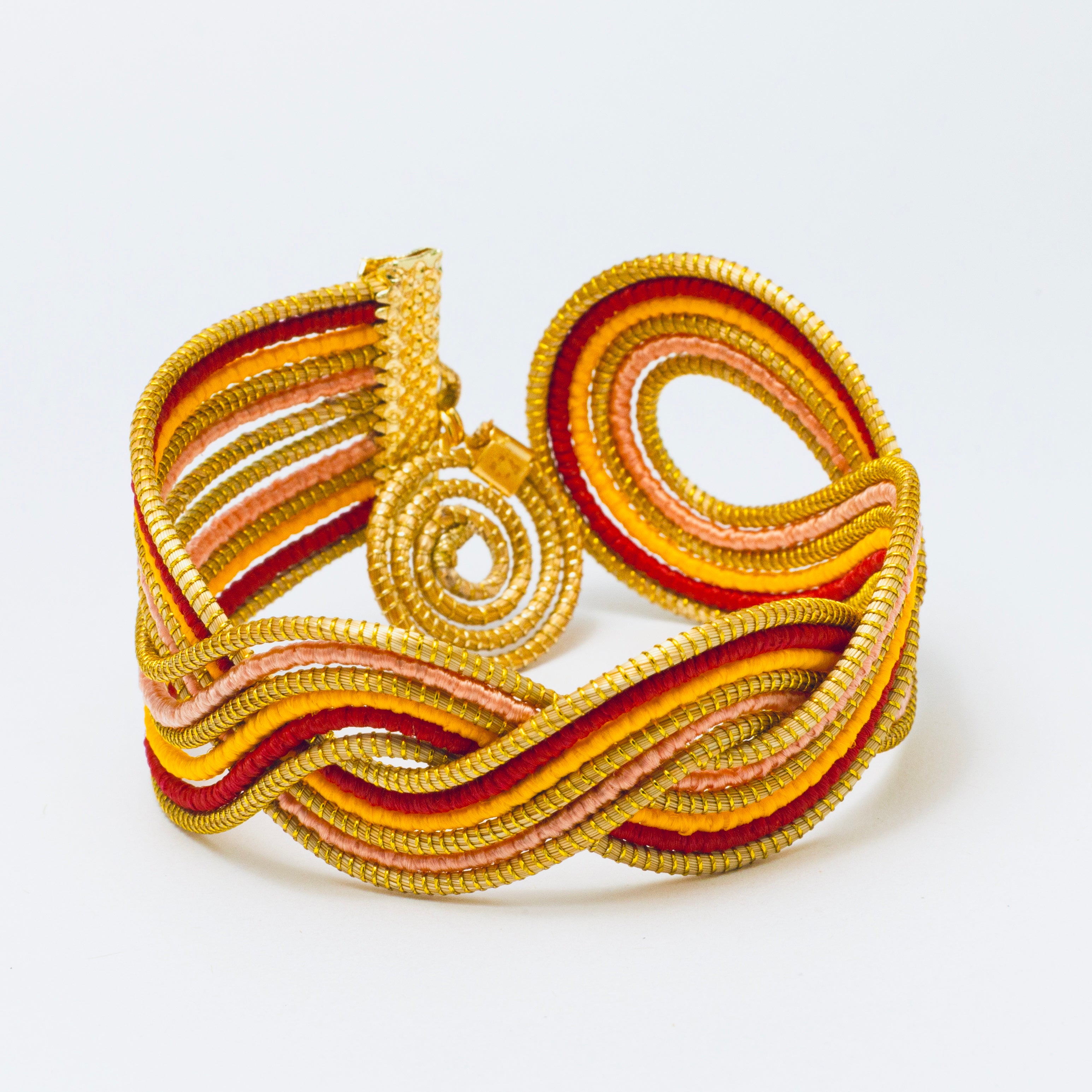 Armreif Amanhecer – Handgemachtes Unikat aus Capim Dourado | Online kaufen bei Capido Shop