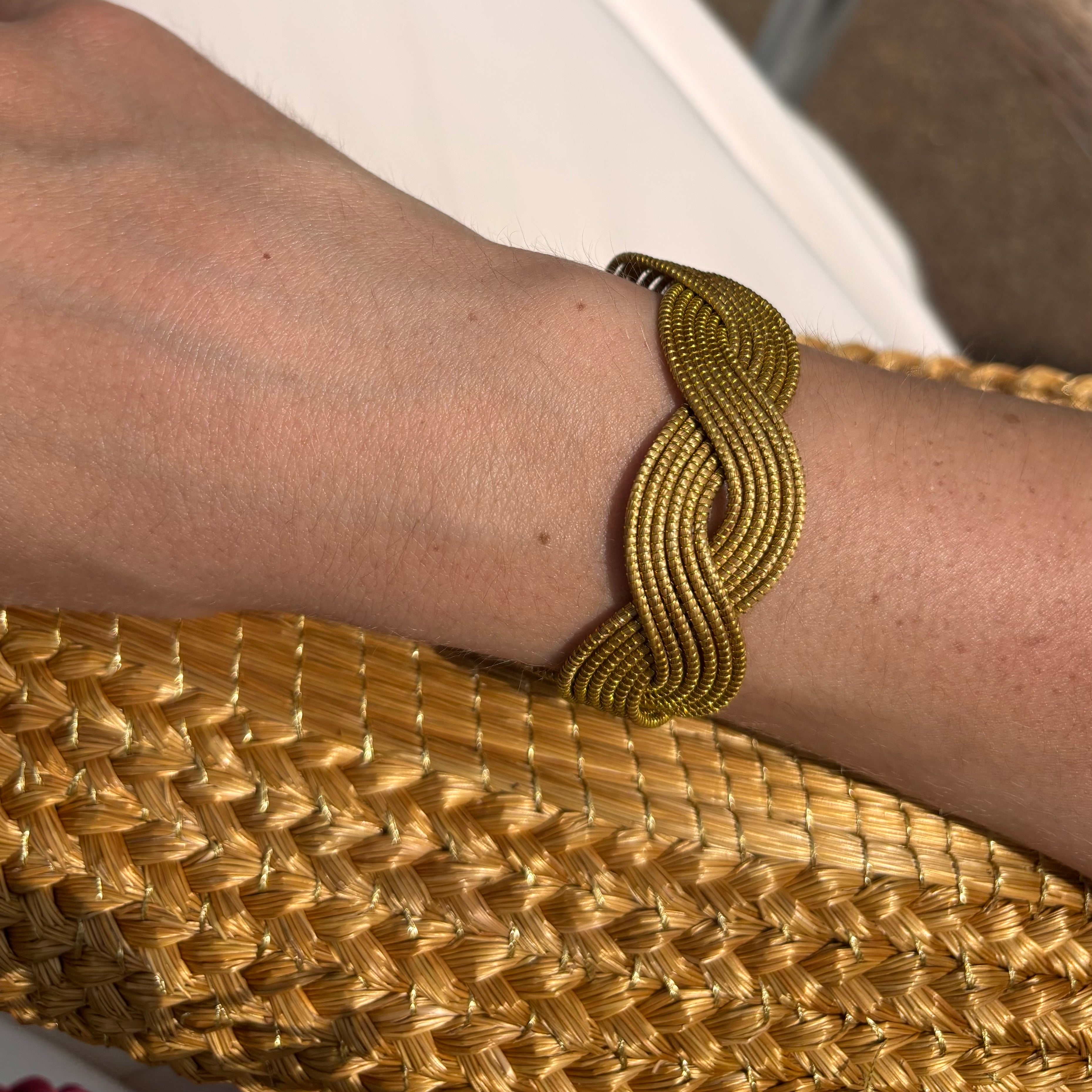Armreif Capim – Handgemachtes Unikat aus Capim Dourado | Online kaufen bei Capido Shop