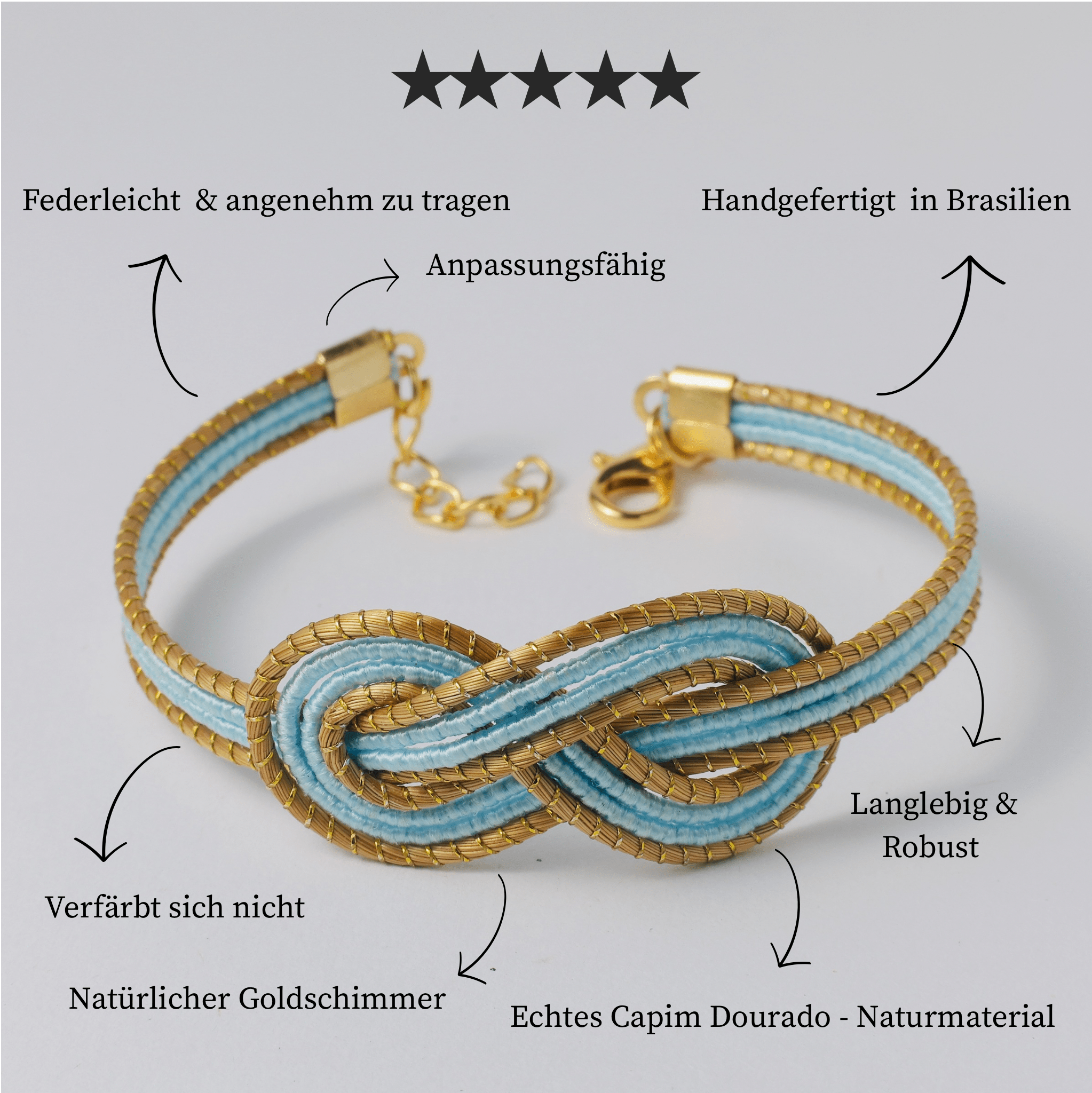Amreif Agua – Handgemachtes Unikat aus Capim Dourado | Online kaufen bei Capido Shop