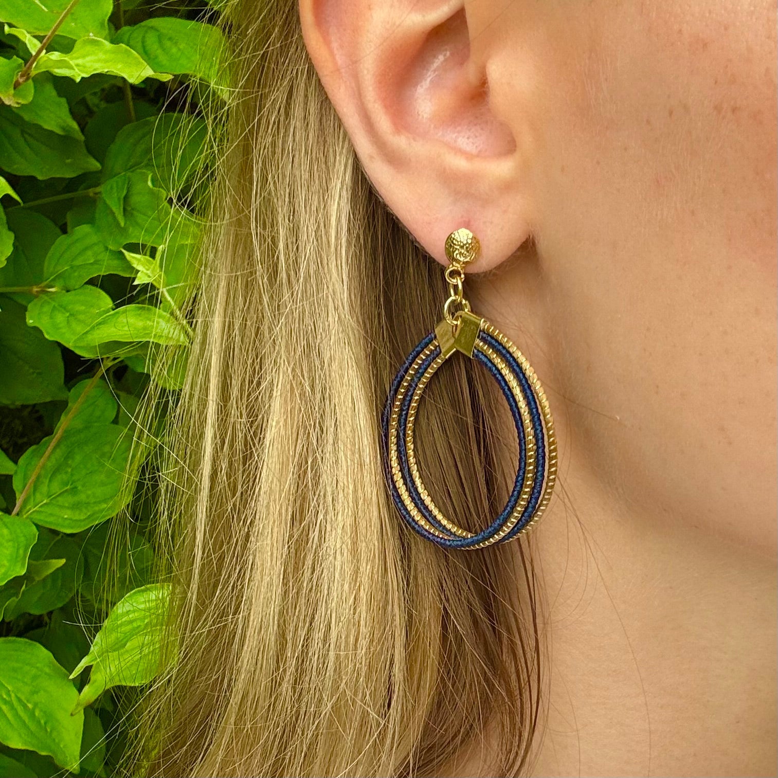 Ohrringe Manaus – Handgemachtes Unikat aus Capim Dourado | Online kaufen bei Capido Shop