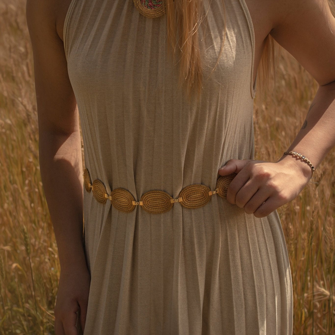 Gürtel Hibisco – Handgemachtes Unikat aus Capim Dourado | Online kaufen bei Capido Shop
