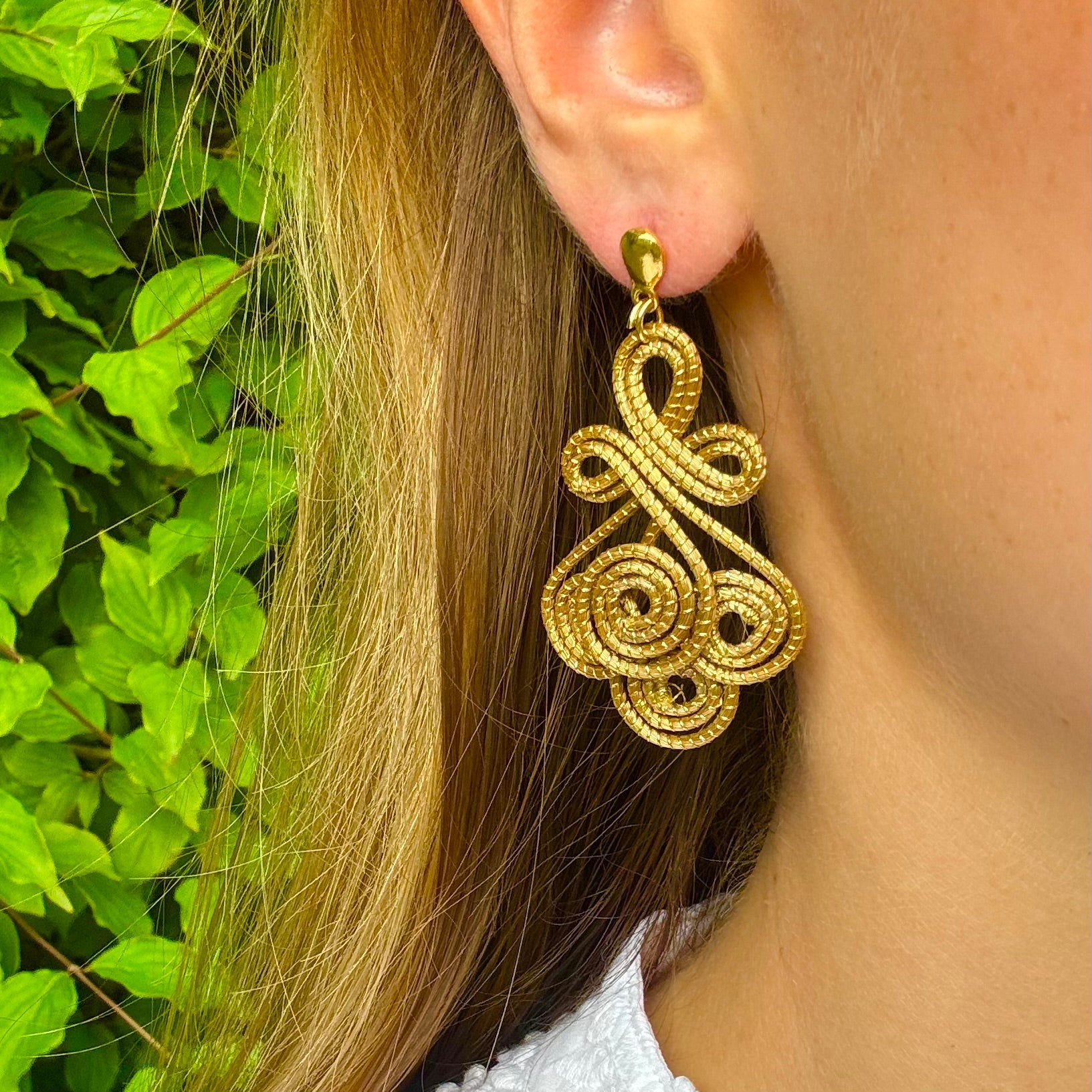 Ohrringe Andorinho – Handgemachtes Unikat aus Capim Dourado | Online kaufen bei Capido Shop