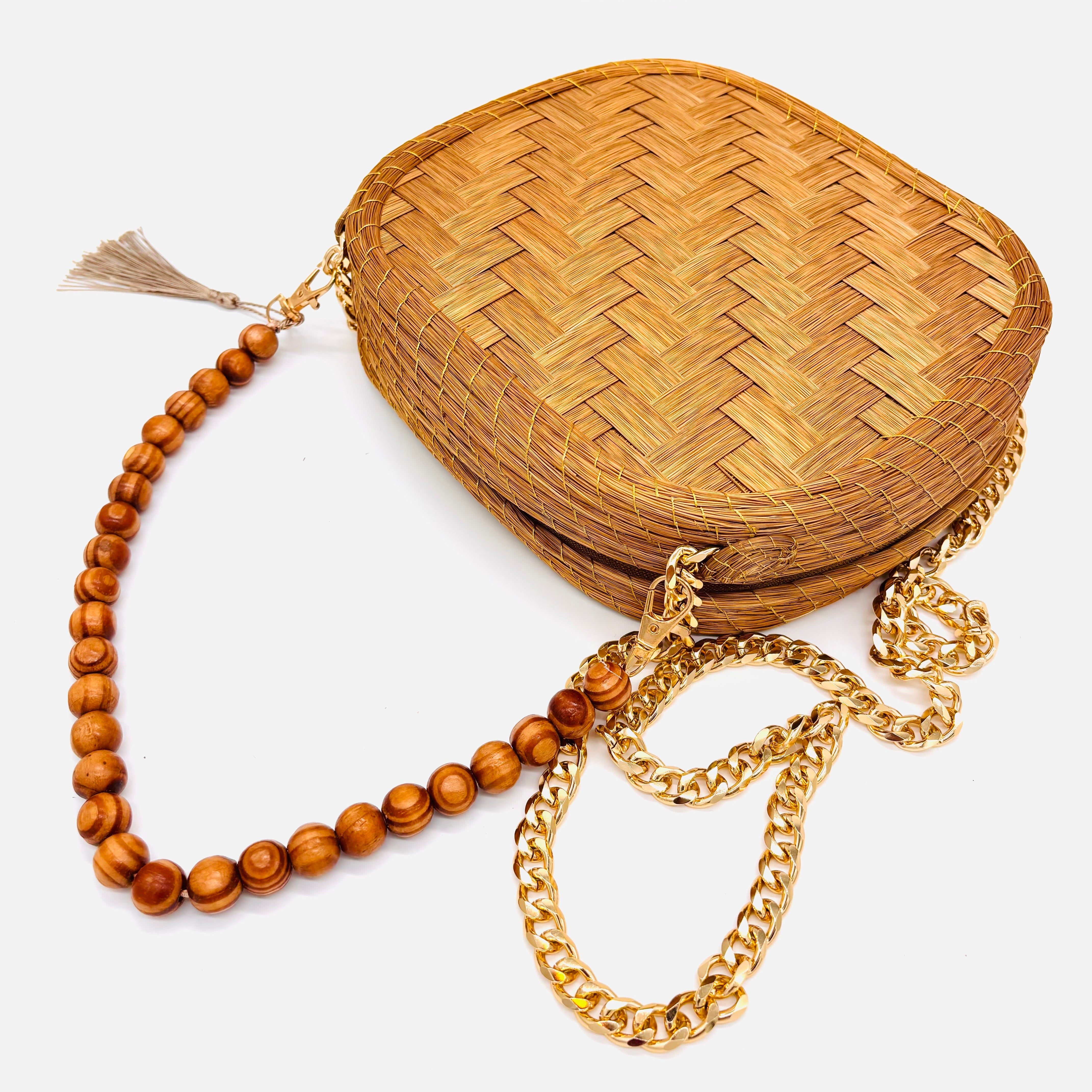 Tasche Sambaqui – Handgemachtes Unikat aus Capim Dourado | Online kaufen bei Capido Shop