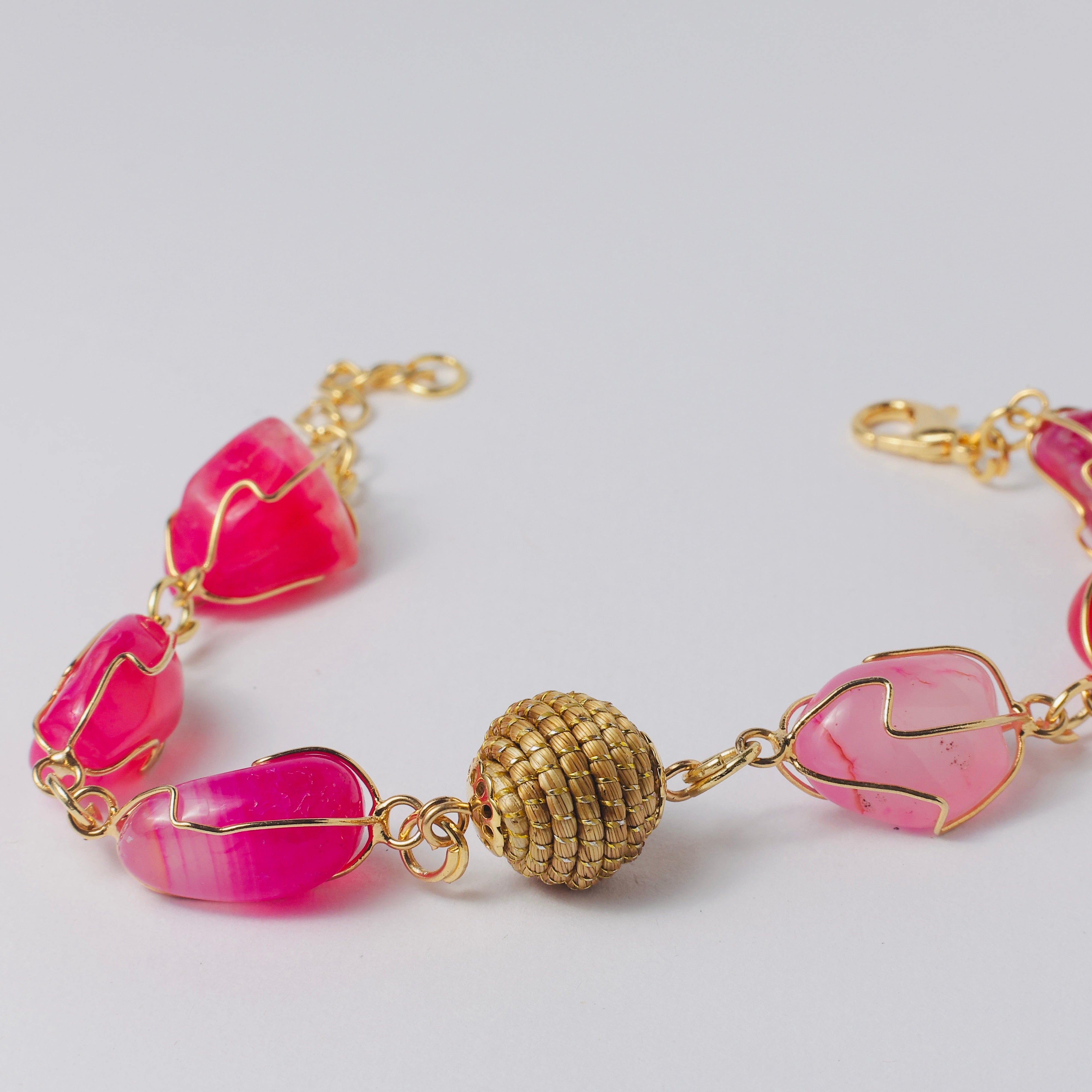 Armband Anêmona – Handgemachtes Unikat aus Capim Dourado | Online kaufen bei Capido Shop