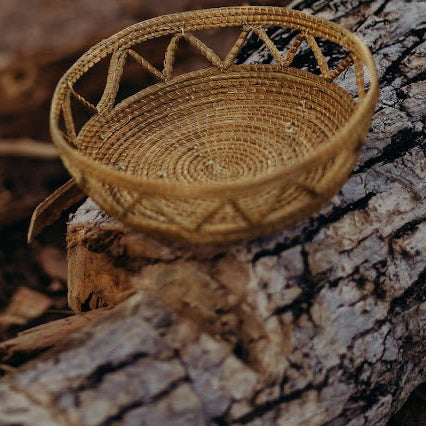 Obstschale Fauna – Handgemachtes Unikat aus Capim Dourado | Online kaufen bei Capido Shop