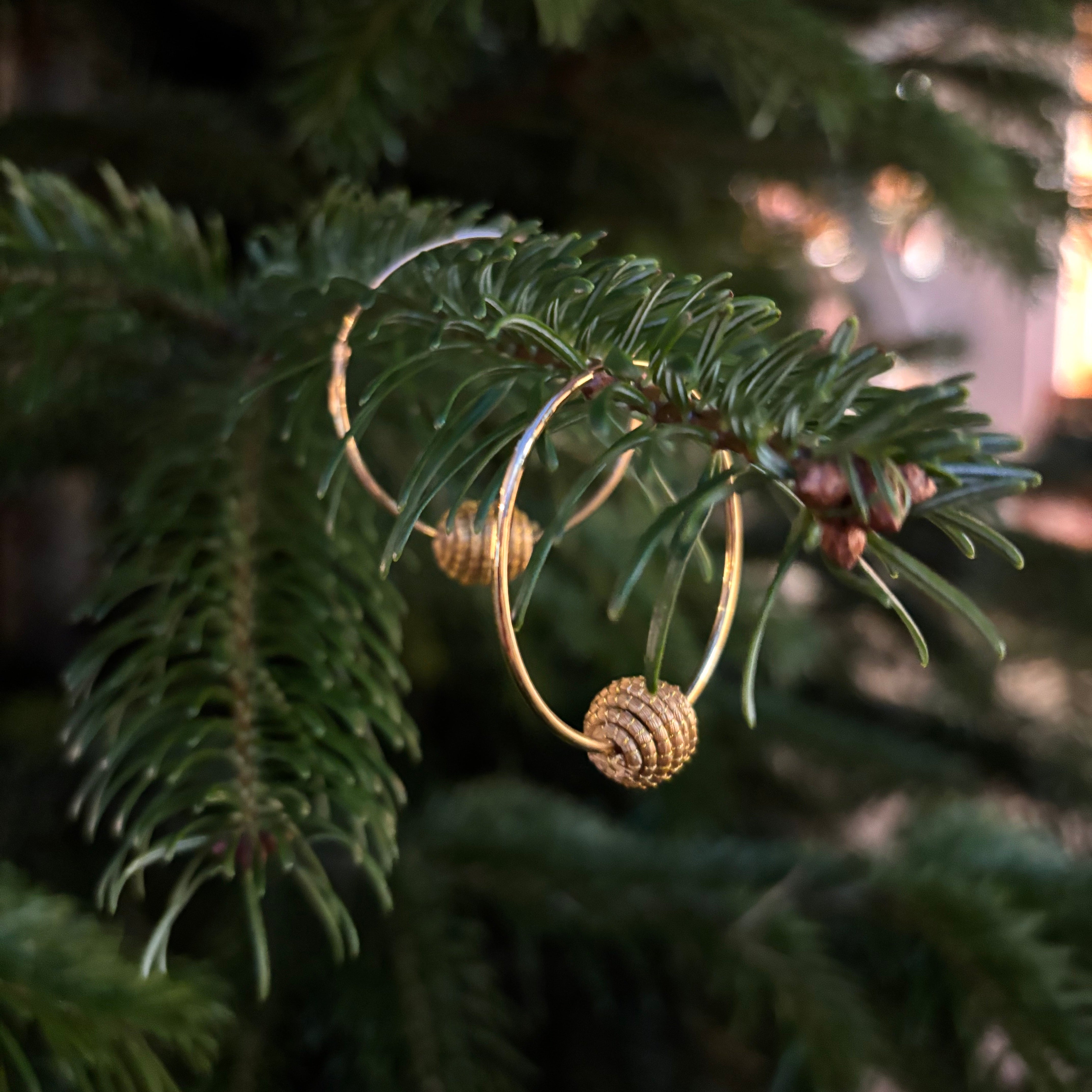 Ohrringe Lumière – Handgemachtes Unikat aus Capim Dourado | Online kaufen bei Capido Shop