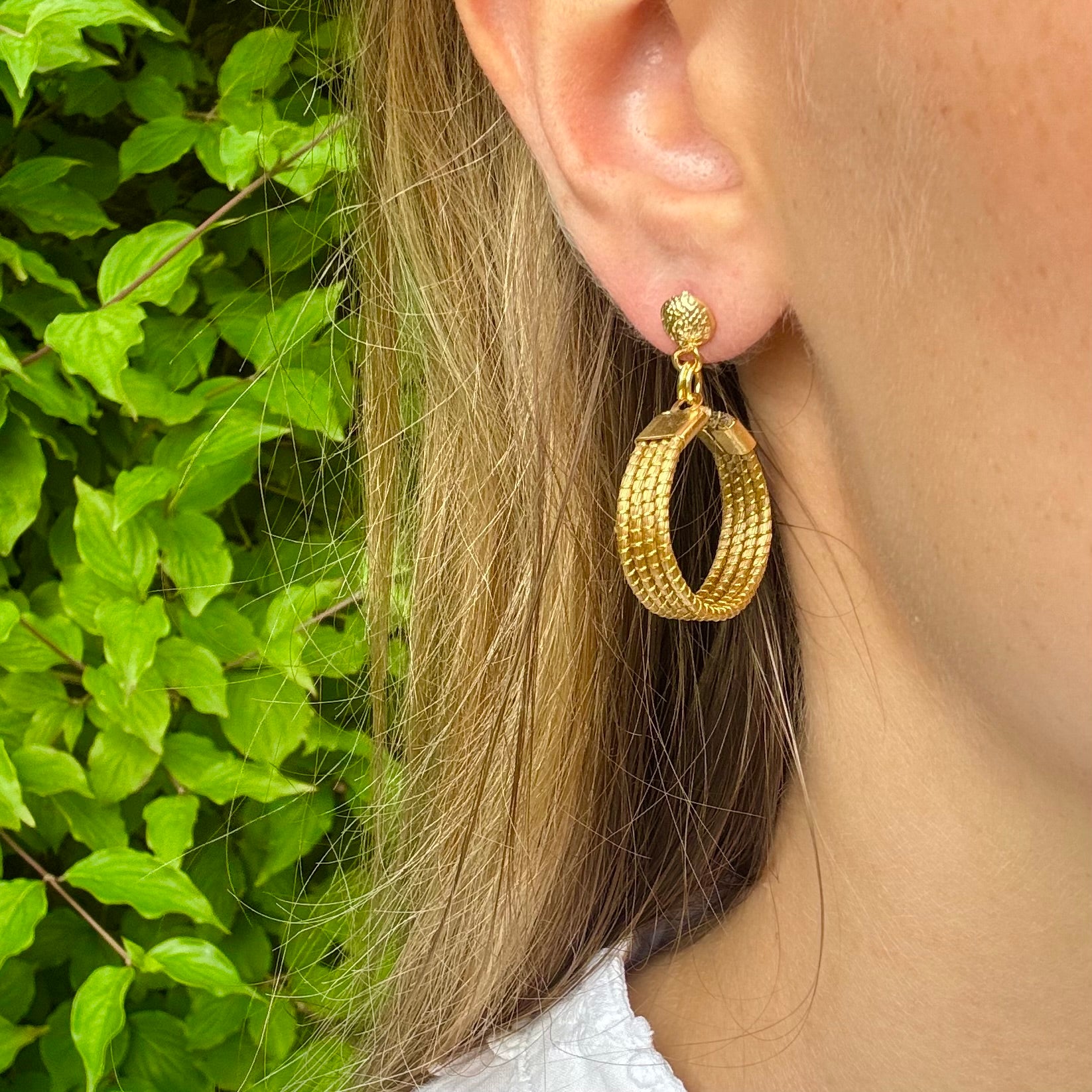 Ohrringe Taba – Handgemachtes Unikat aus Capim Dourado | Online kaufen bei Capido Shop