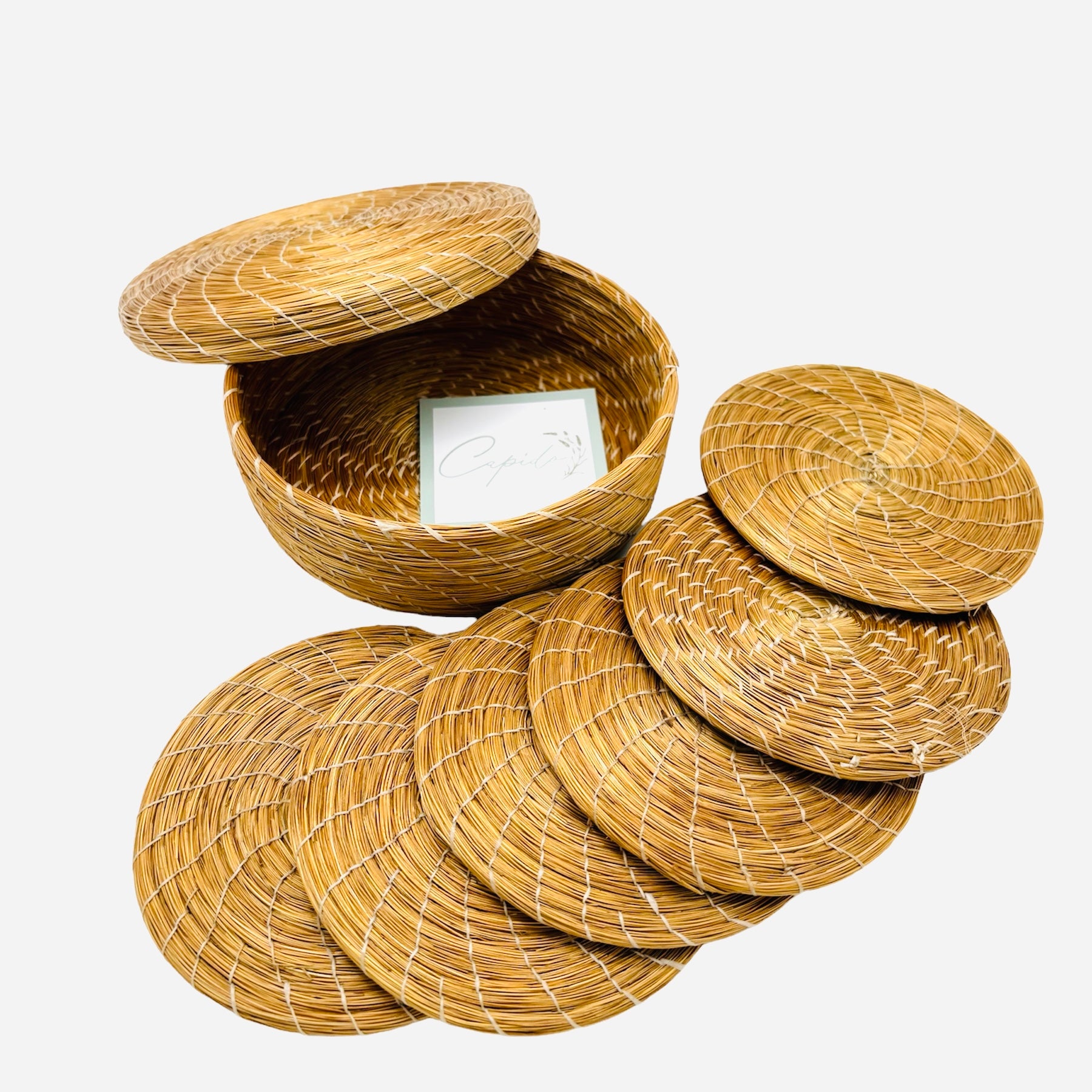 Set Itaituba – Handgemachtes Unikat aus Capim Dourado | Online kaufen bei Capido Shop