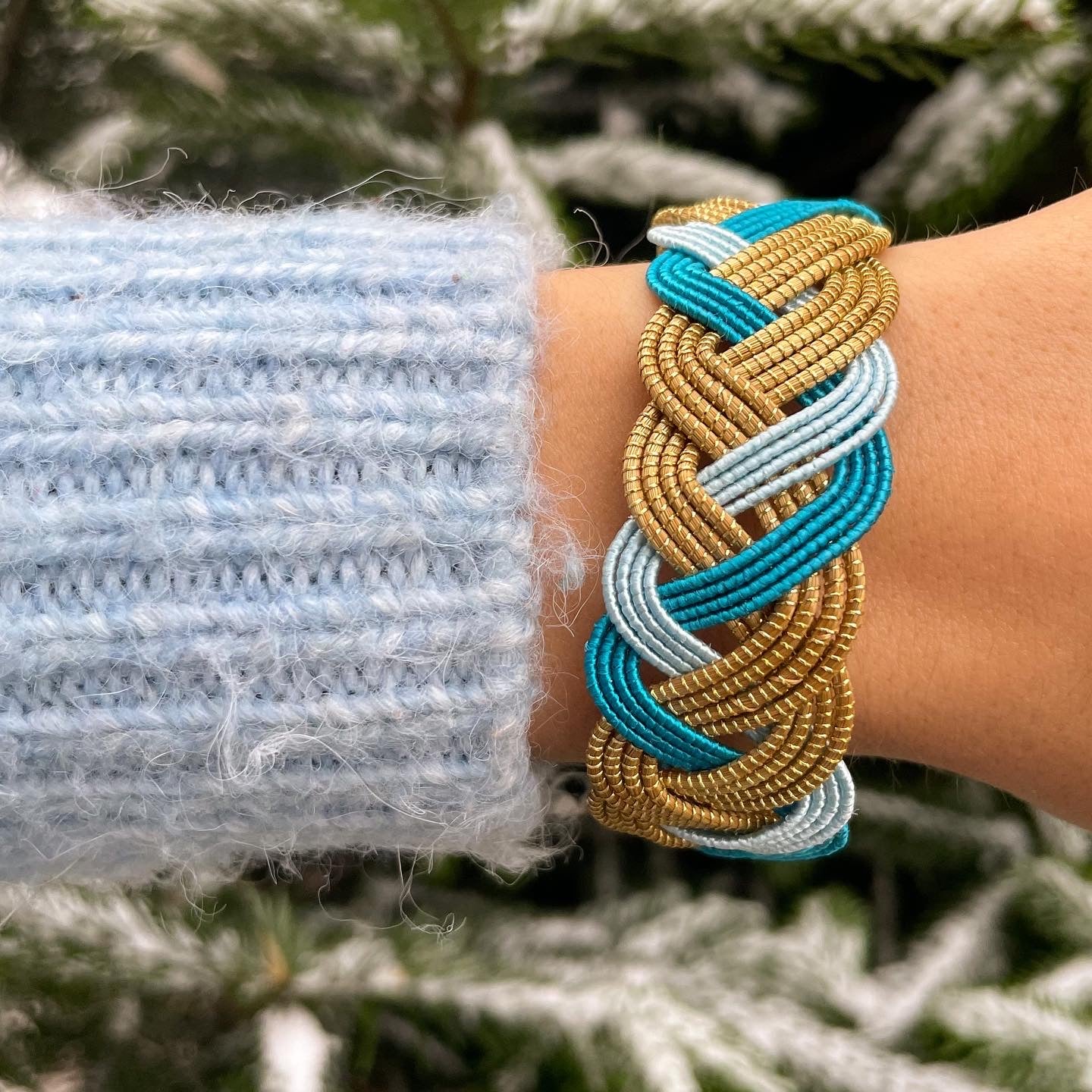 Armreif Balsas – Handgemachtes Unikat aus Capim Dourado | Online kaufen bei Capido Shop