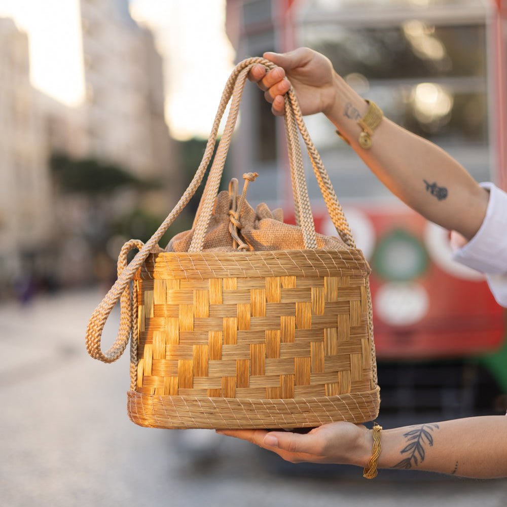 Tasche Bondinho – Handgemachtes Unikat aus Capim Dourado | Online kaufen bei Capido Shop