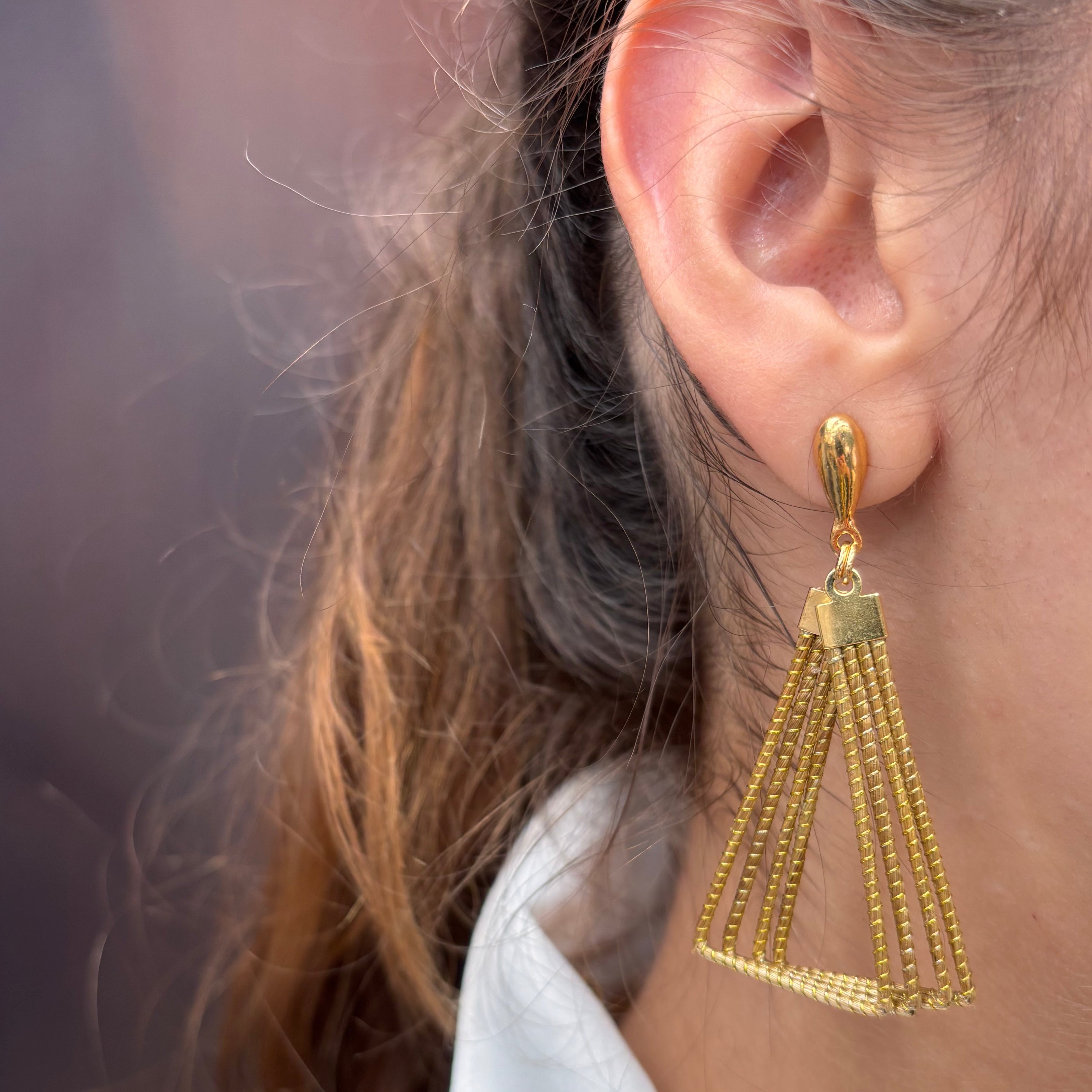 Ohrringe Barigui – Handgemachtes Unikat aus Capim Dourado | Online kaufen bei Capido Shop