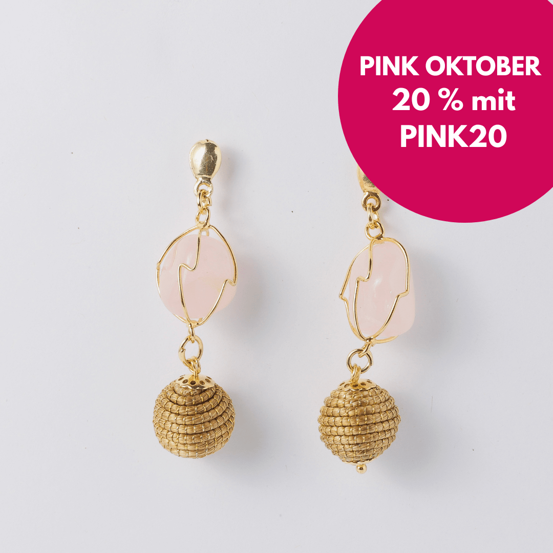 Ohringe Brisa – Handgemachtes Unikat aus Capim Dourado | Online kaufen bei Capido Shop