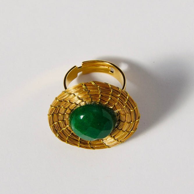 Ring Grama – Handgemachtes Unikat aus Capim Dourado | Online kaufen bei Capido Shop